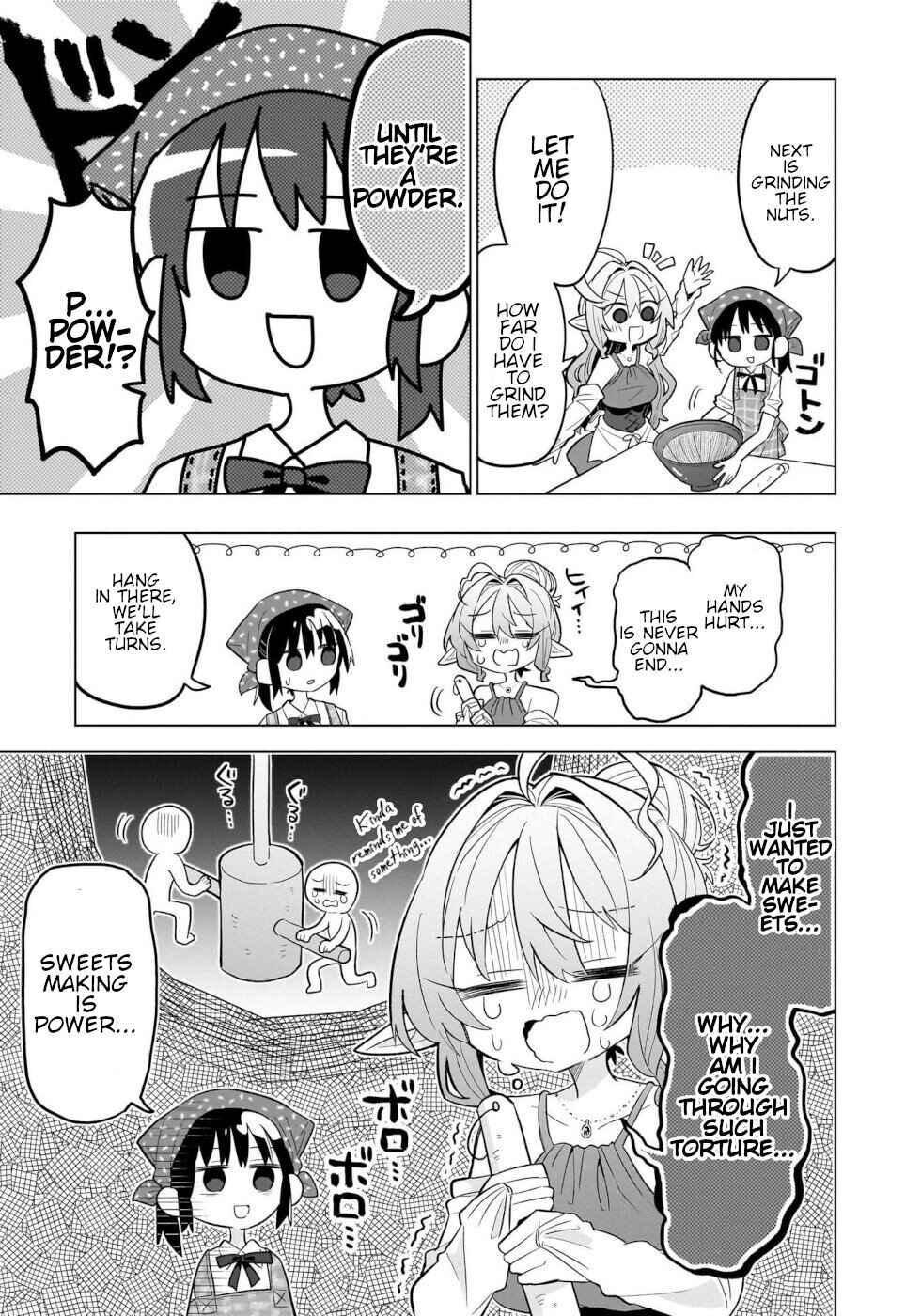 Okashi na Elf to Joshikousei Chapter 7 - Page 9