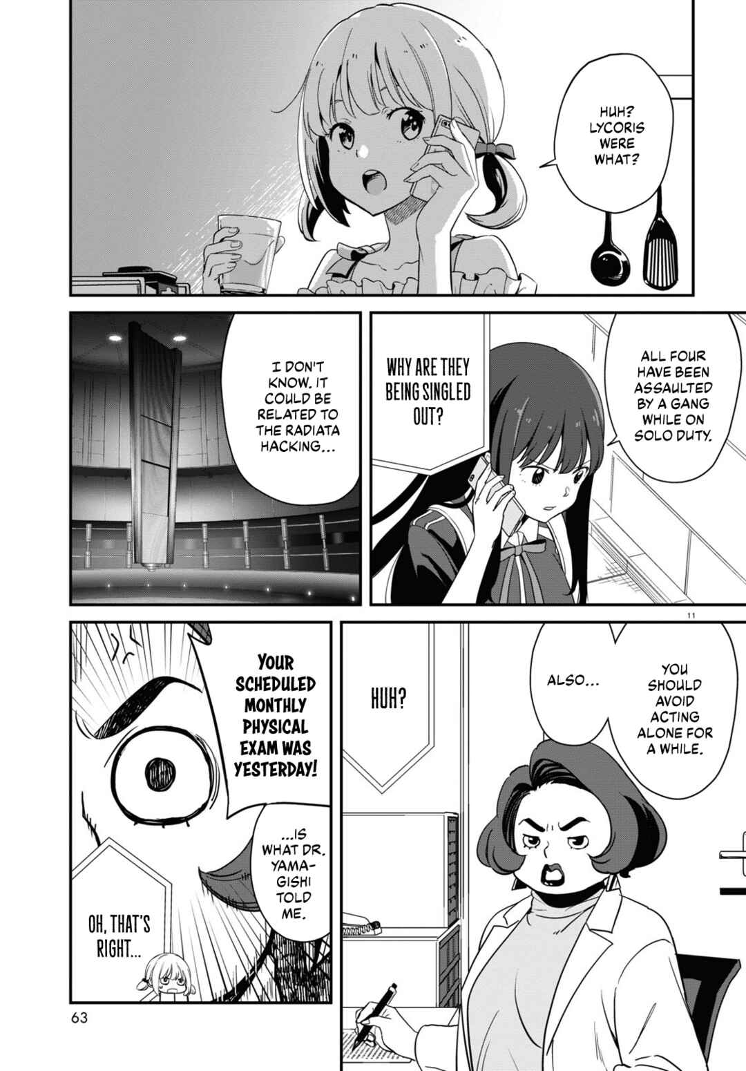Lycoris Recoil Chapter 18 - Page 11