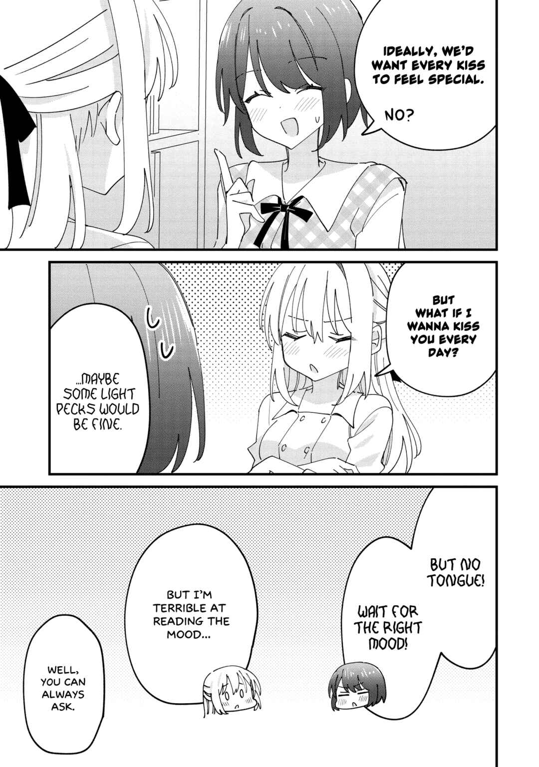 Kao dake yoi Classmate ga, Yatara to Guigui Kuru Yuri no Hanashi. Chapter 11.2 - Page 10