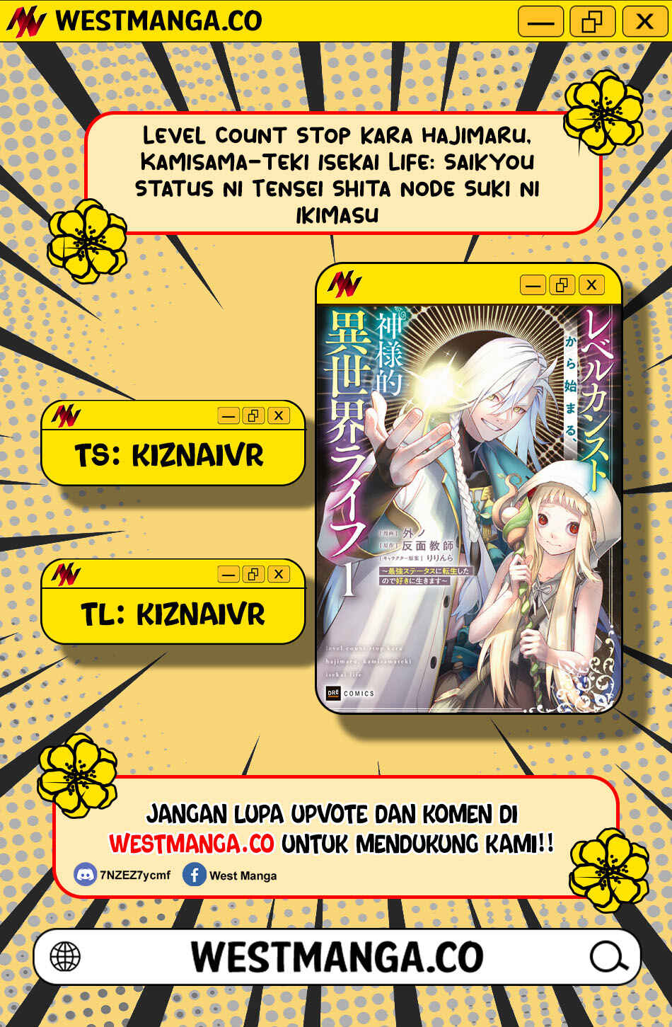 Level Count Stop kara Hajimaru, Kamisama-teki Isekai Life: Saikyou Status ni Tensei Shita node Suki ni Ikimasu Chapter 4 - Page 1