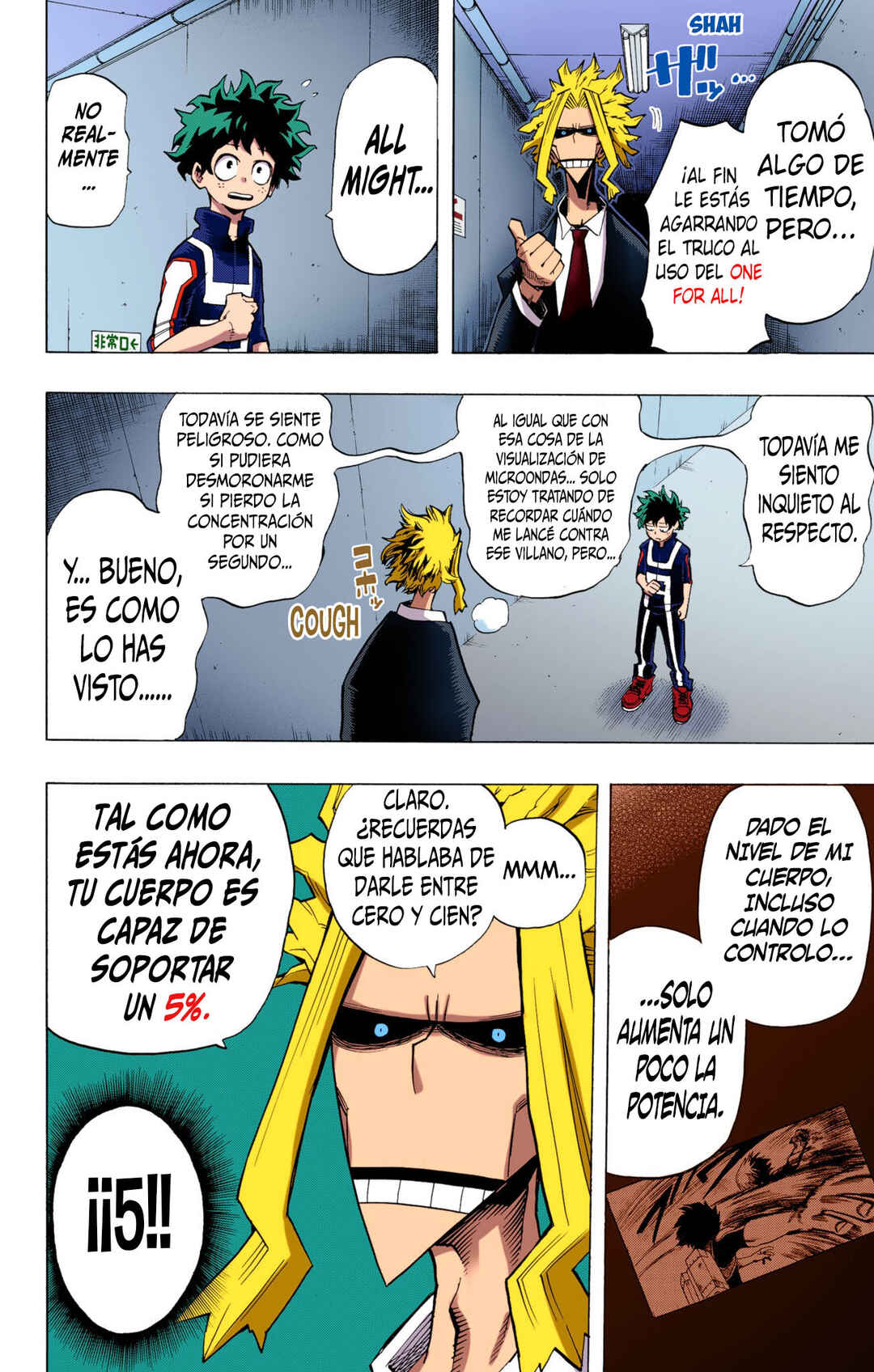 Boku no Hero Academia (Official Colored) Chapter 32 - Page 14