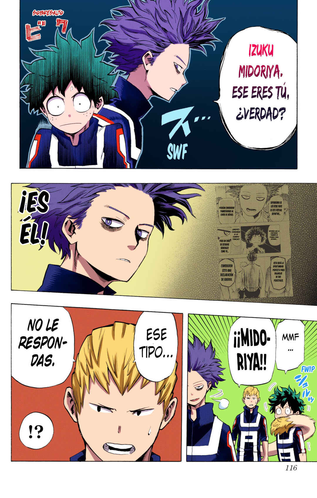 Boku no Hero Academia (Official Colored) Chapter 32 - Page 9