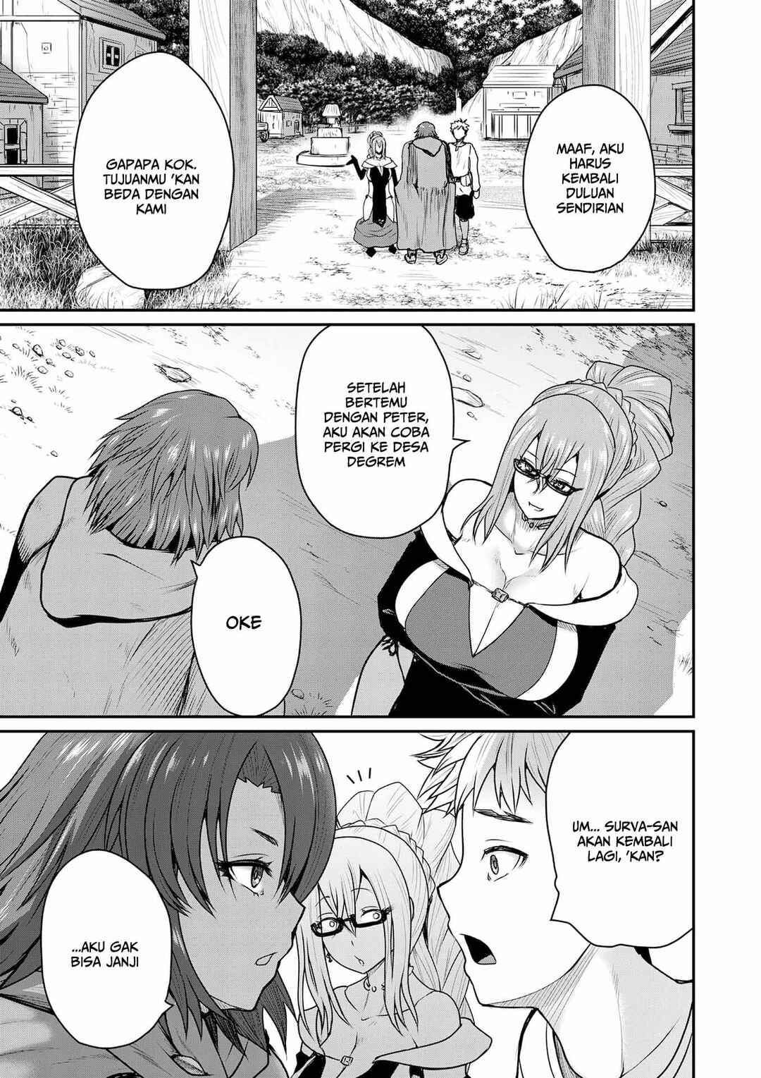 Henkyou no Ofuroya-san, Harem ni Naru ~Yamaoku ni Aru Sabireta Onsen no Kounou ga Cheat Sugite Onna Boukensha ni Daininki na Ken~ Chapter 3 - Page 25