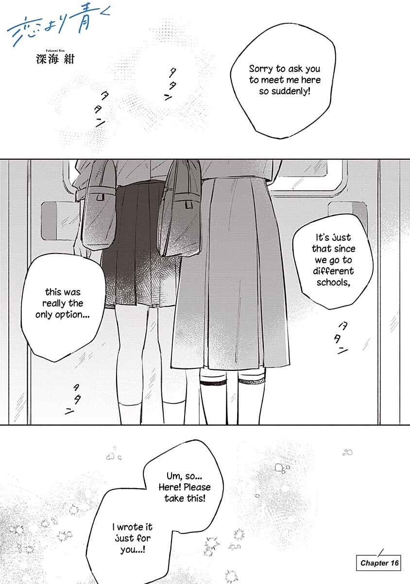 Koi yori Aoku Chapter 16 - Page 1