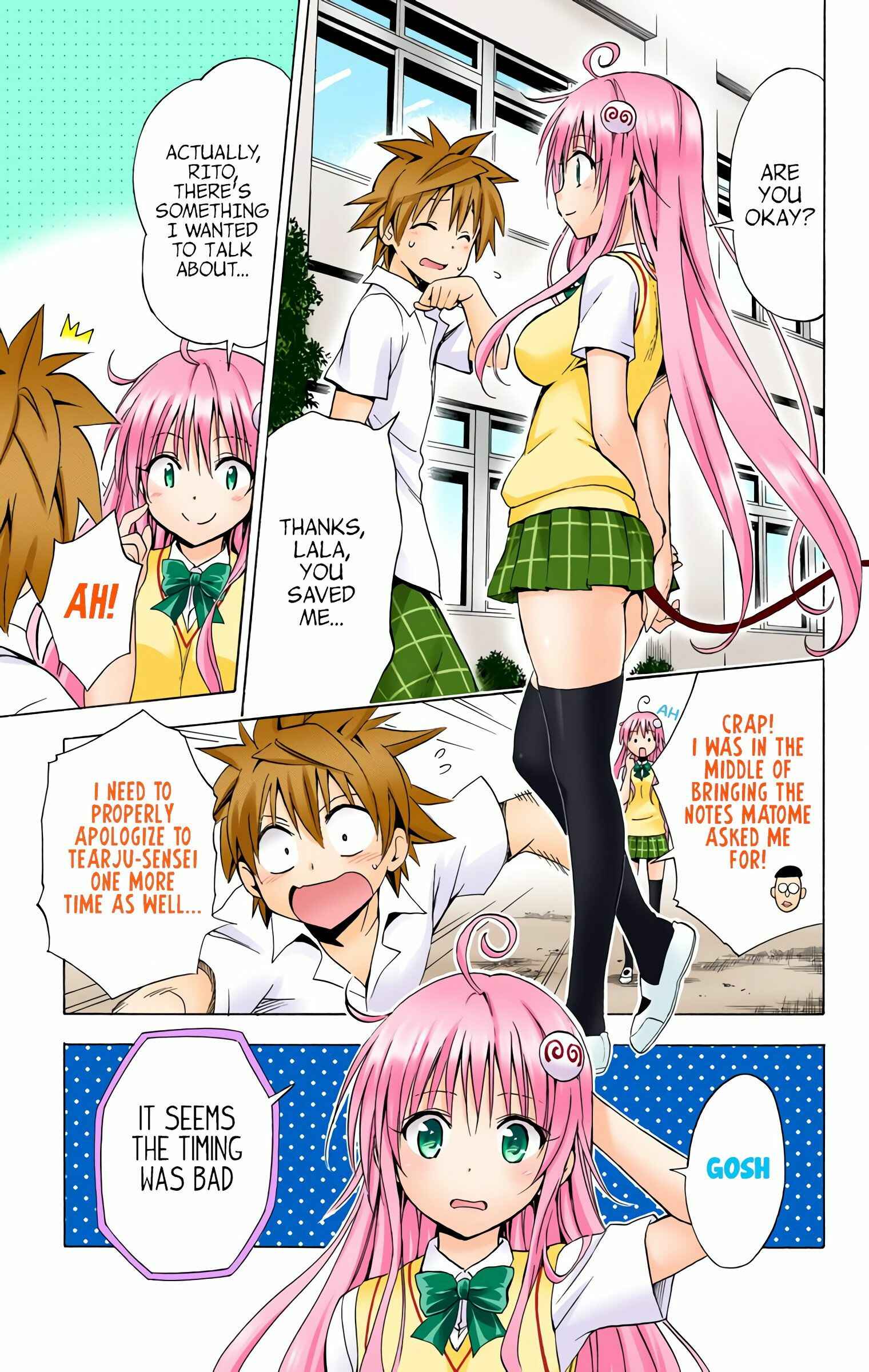 To Love Ru Darkness (Official Colored) Chapter 34 - Page 9