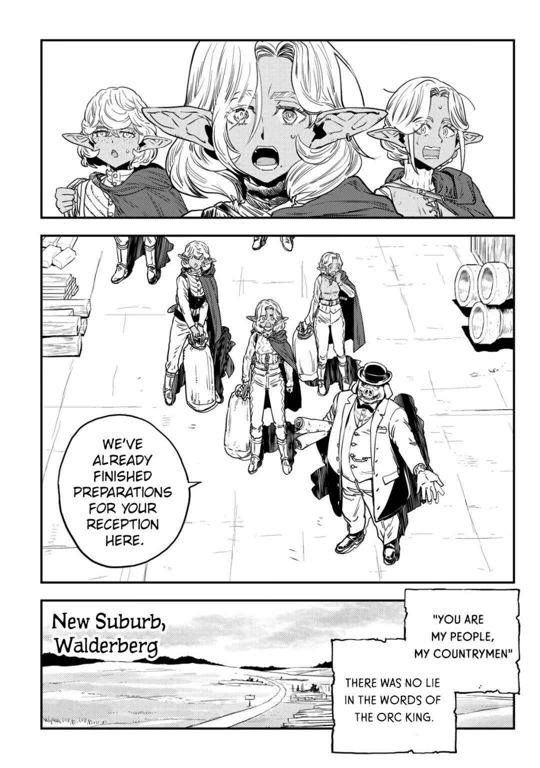Orcsen Oukokushi ~Yaban na Orc no Kuni wa, Ikanishite Heiwa na Elf no Kuni wo Yakiharau ni Itatta ka~ Chapter 2 - Page 14