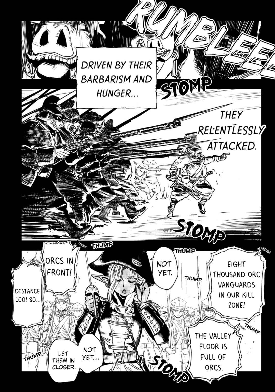 Orcsen Oukokushi ~Yaban na Orc no Kuni wa, Ikanishite Heiwa na Elf no Kuni wo Yakiharau ni Itatta ka~ Chapter 2 - Page 3