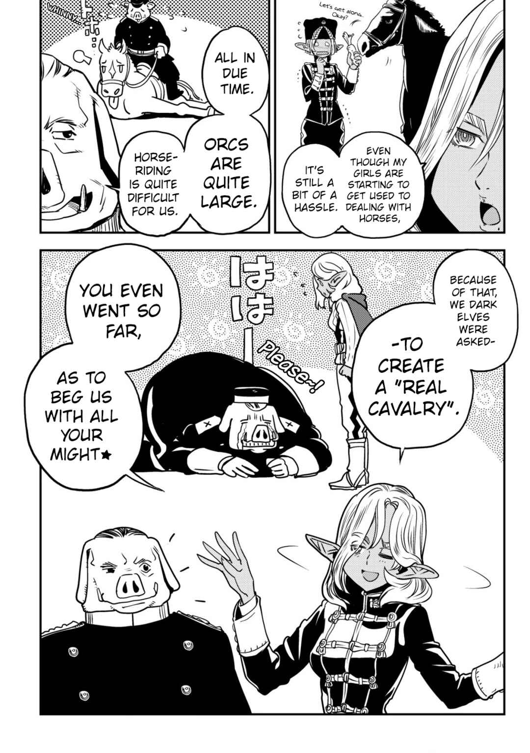 Orcsen Oukokushi ~Yaban na Orc no Kuni wa, Ikanishite Heiwa na Elf no Kuni wo Yakiharau ni Itatta ka~ Chapter 2 - Page 40