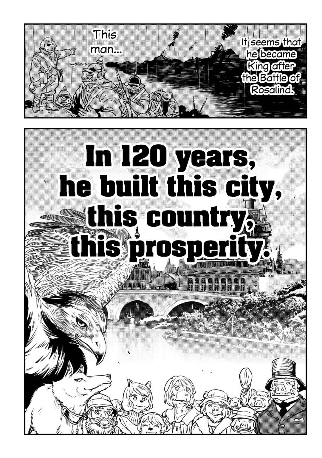 Orcsen Oukokushi ~Yaban na Orc no Kuni wa, Ikanishite Heiwa na Elf no Kuni wo Yakiharau ni Itatta ka~ Chapter 2 - Page 44