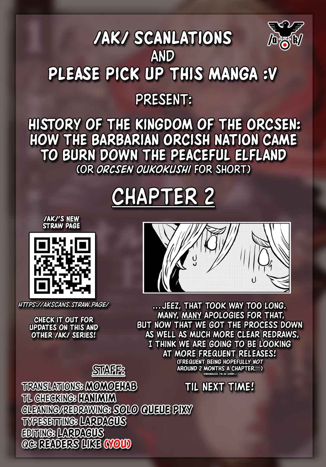 Orcsen Oukokushi ~Yaban na Orc no Kuni wa, Ikanishite Heiwa na Elf no Kuni wo Yakiharau ni Itatta ka~ Chapter 2 - Page 57