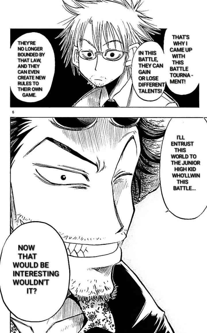 The Law of Ueki Chapter 13 - Page 6