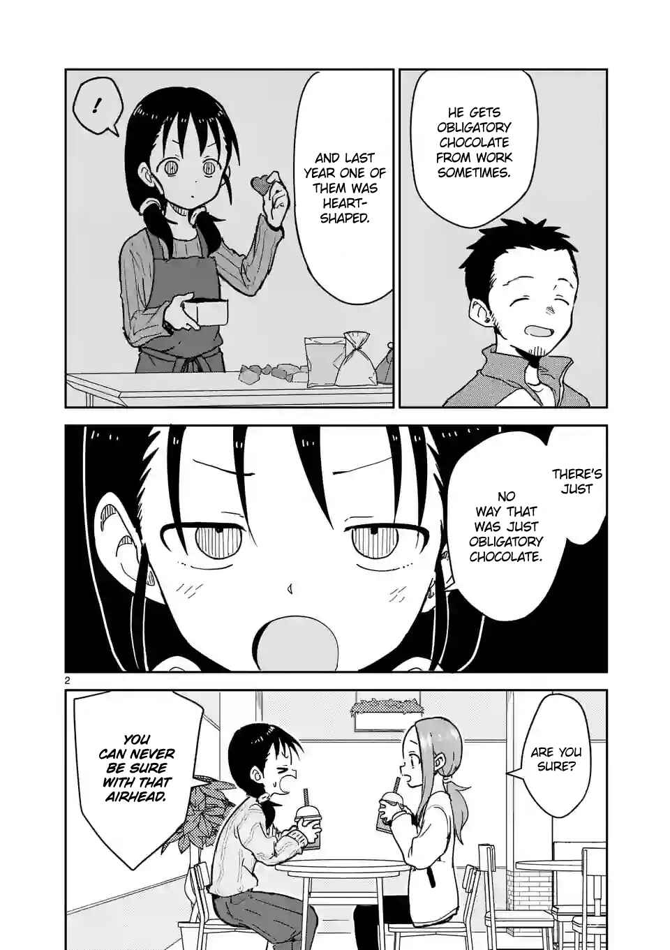 Karakai Jouzu no (Moto) Takagi-san Chapter 265 - Page 2
