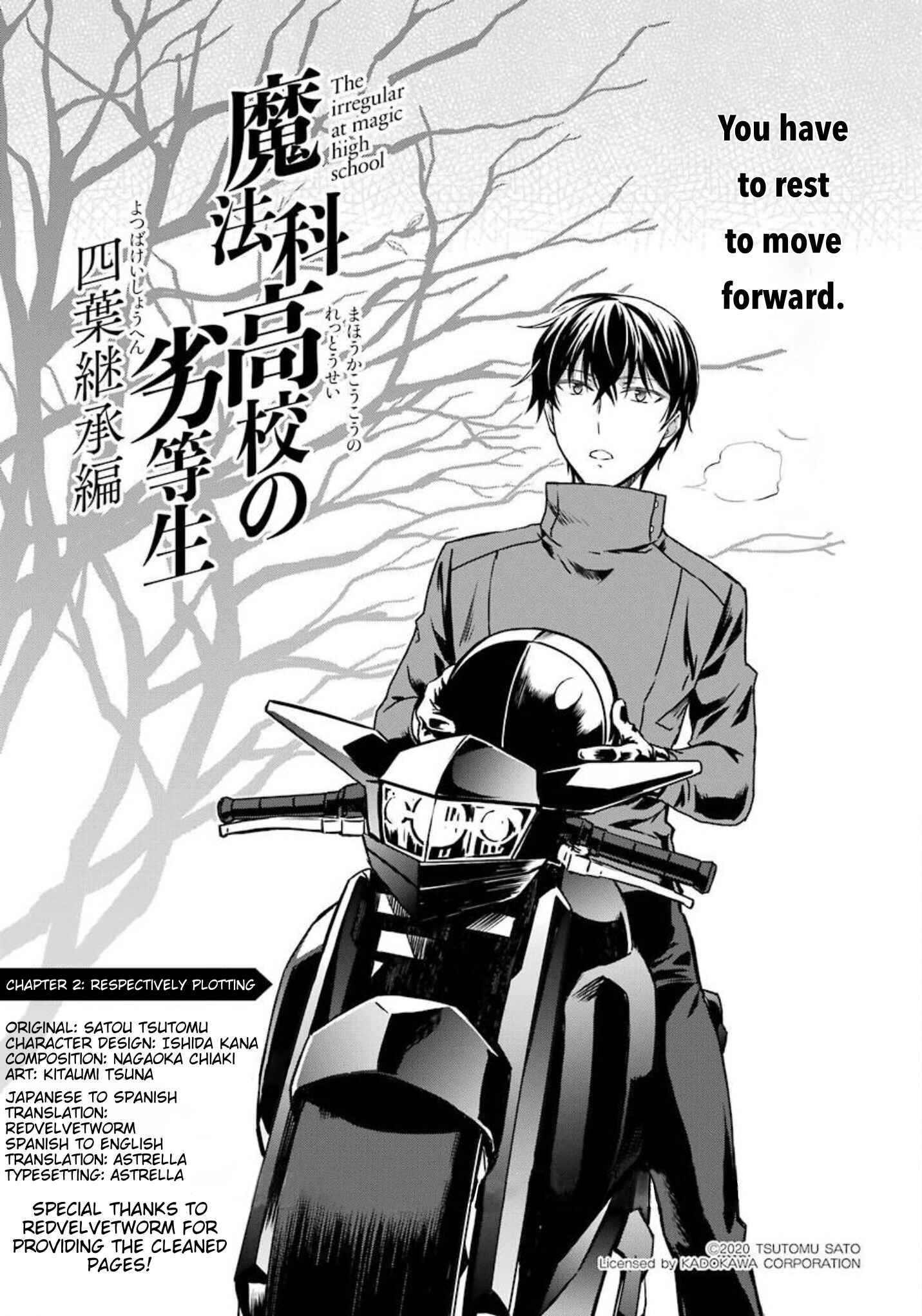 Mahouka Koukou no Rettousei - Yotsuba Keishou-hen Chapter 2 - Page 1