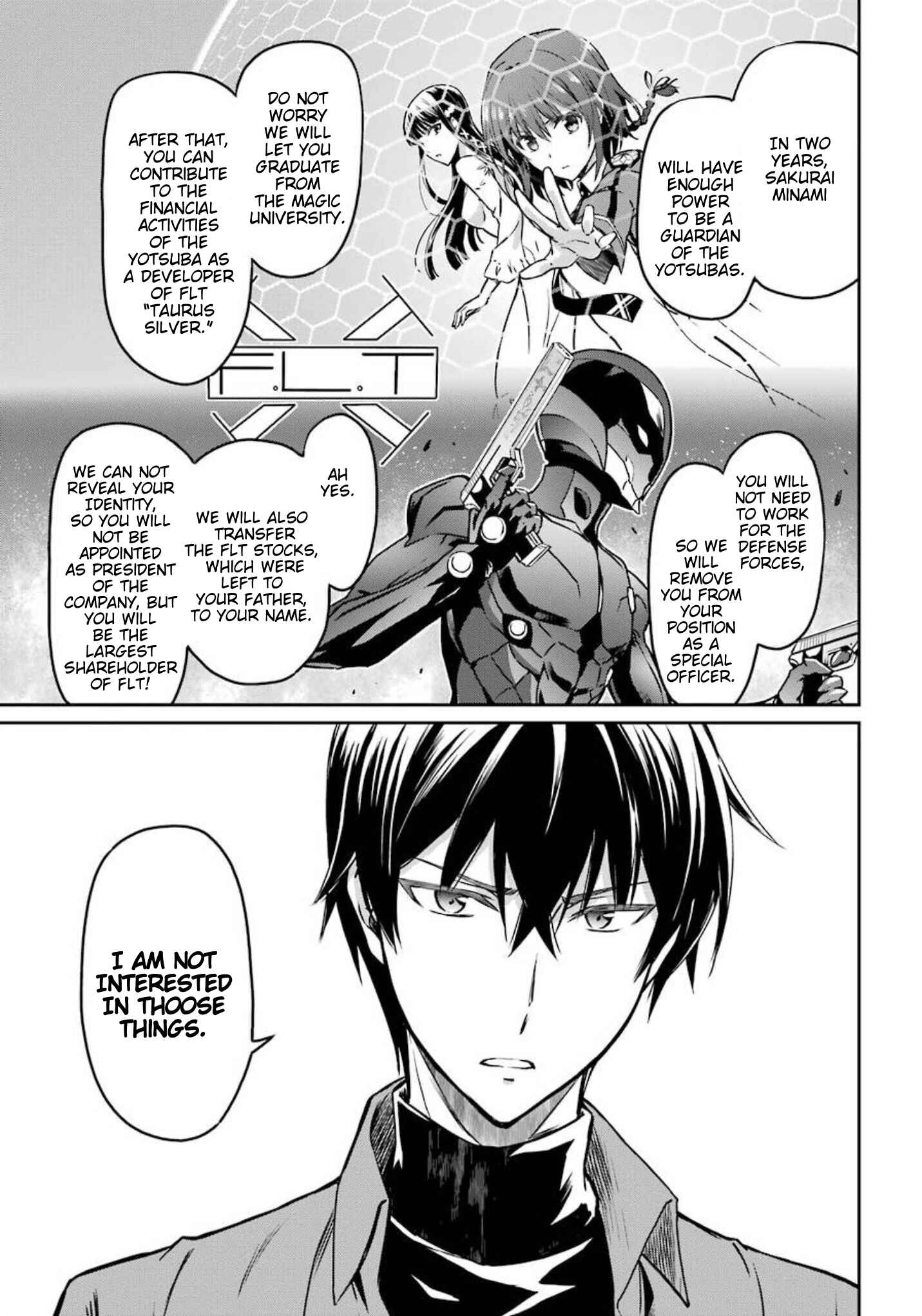 Mahouka Koukou no Rettousei - Yotsuba Keishou-hen Chapter 2 - Page 11