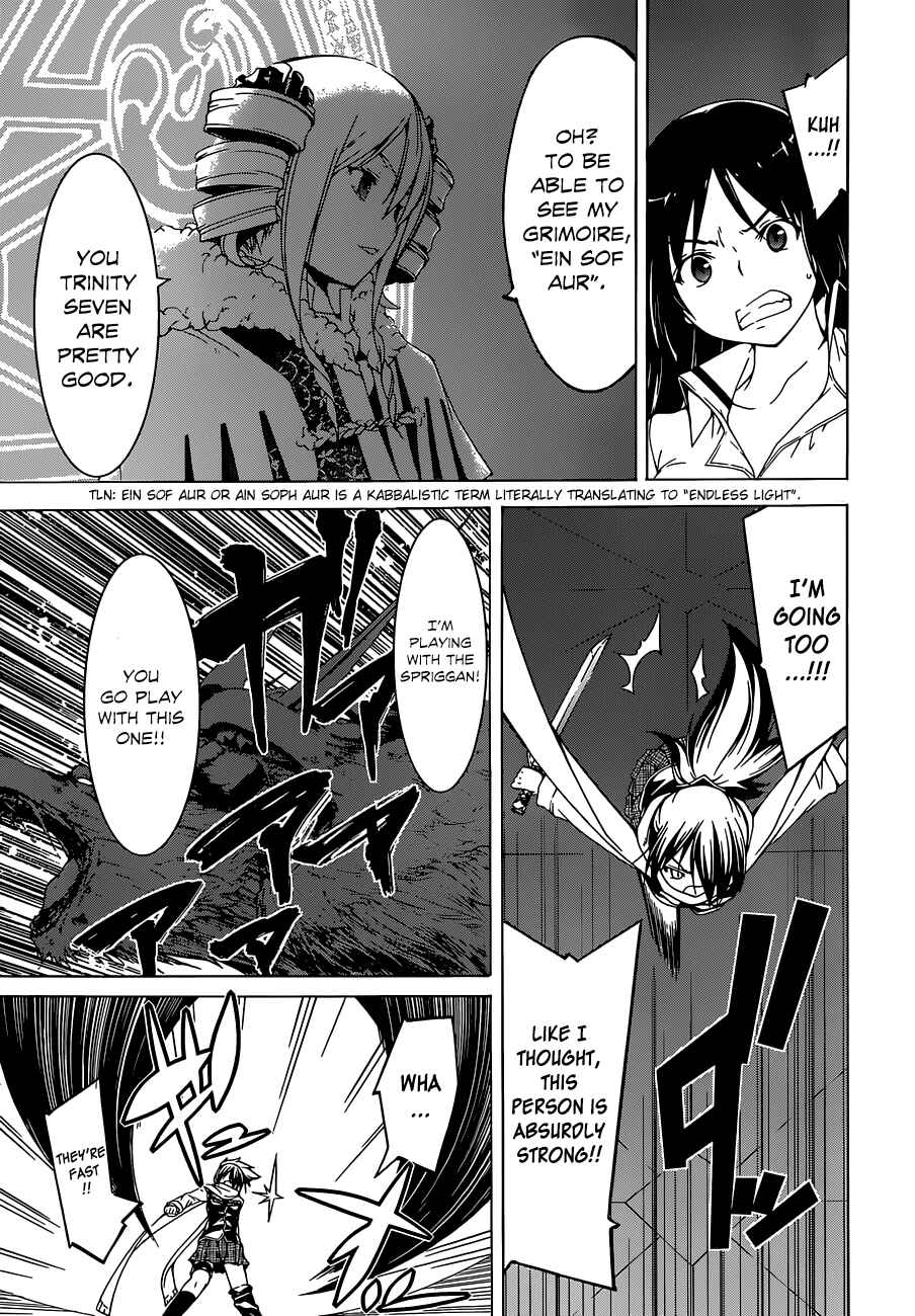 Trinity Seven - 7-Nin no Masho Tsukai Chapter 45 - Page 30