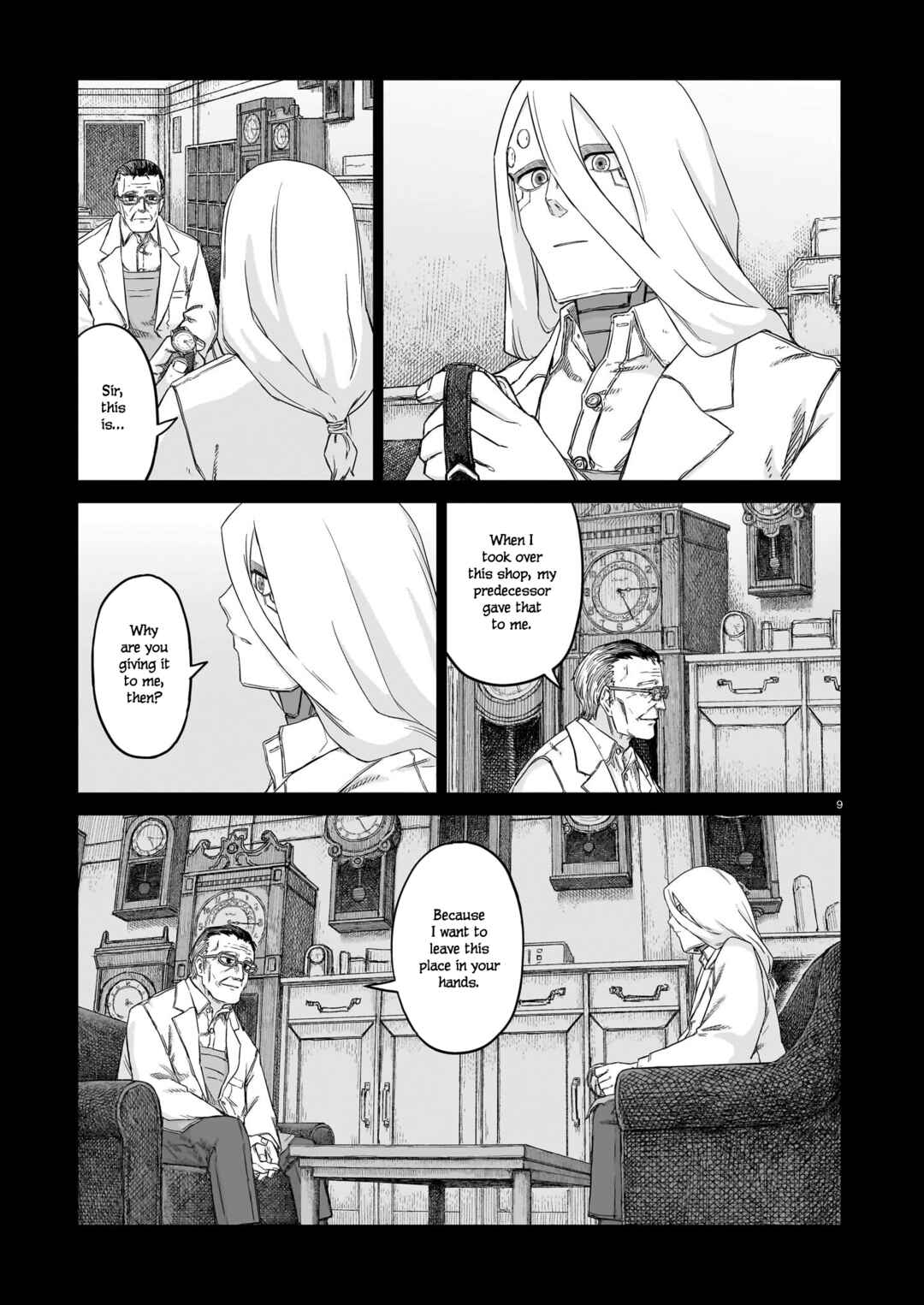 Usuzumi no Hate Chapter 27 - Page 9