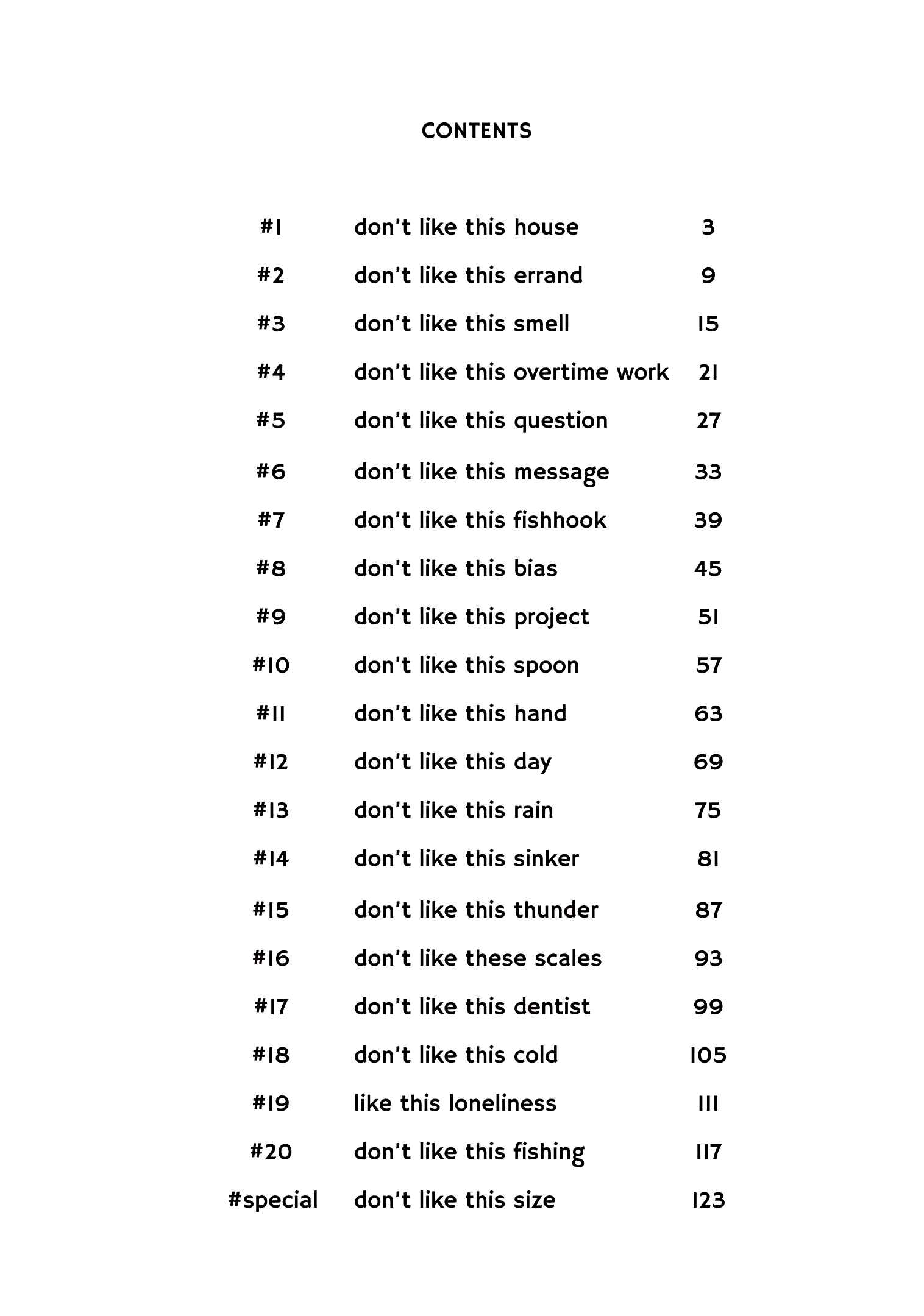 don't like this Chapter 1 - Page 3