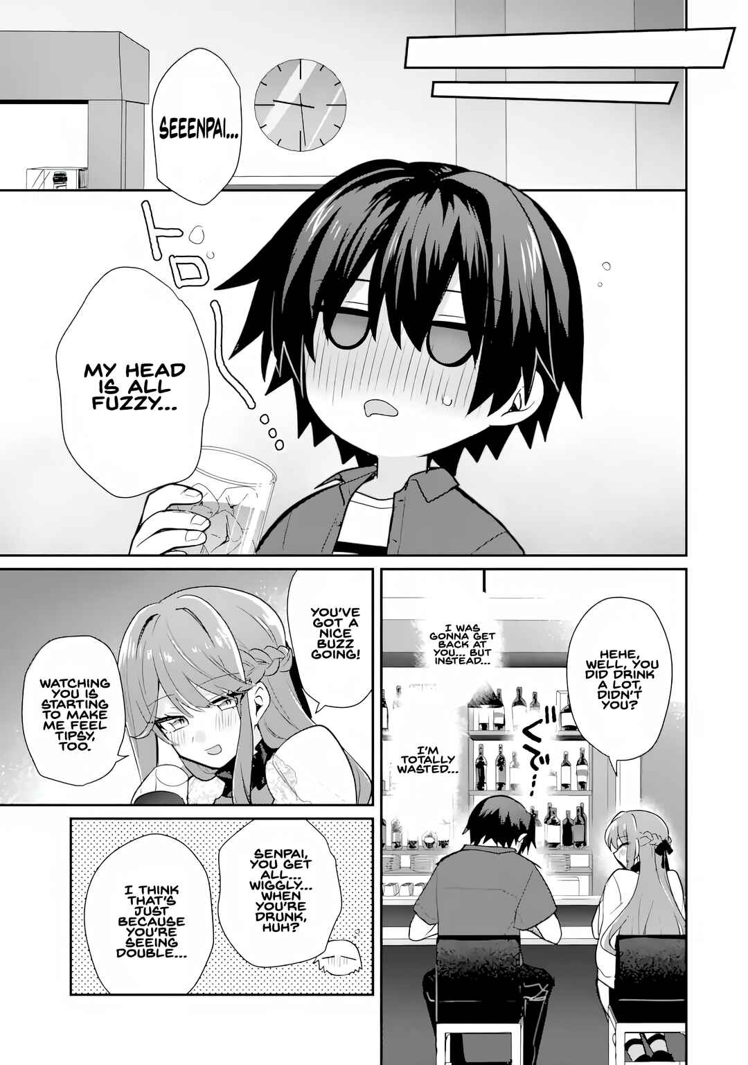 Osake to Senpai Kanojo to no Amaama Doukyo Lovecome wa Nijuusai ni Natte kara Chapter 4.3 - Page 1