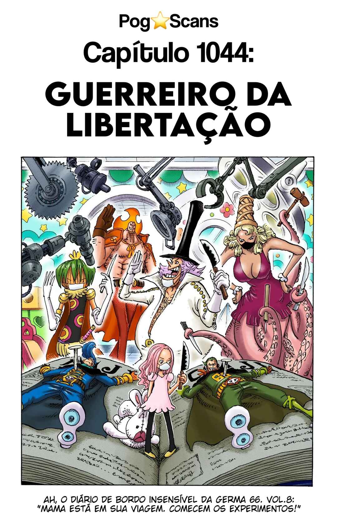 One Piece (Official Colored) Chapter 1044 - Page 1