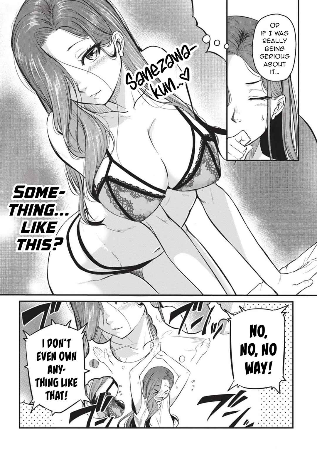Shigotogaeri, Dokushin no Bijin Joushi ni Tanomarete Chapter 5.5 - Page 6