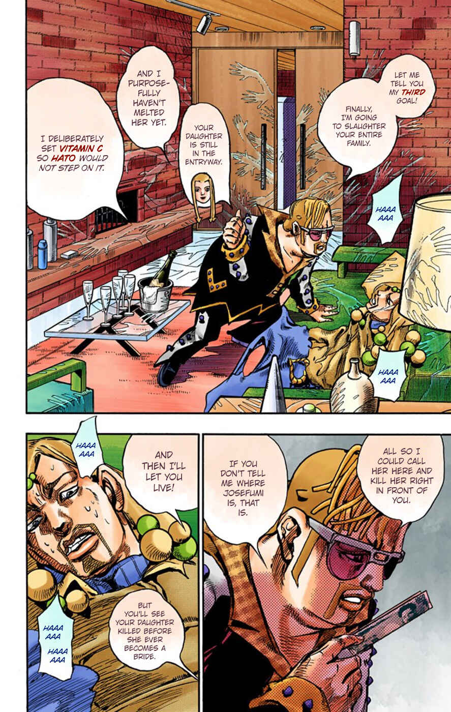 JoJo no Kimyou na Bouken: Part 8 - JoJolion Color-ban Chapter 54 - Page 8