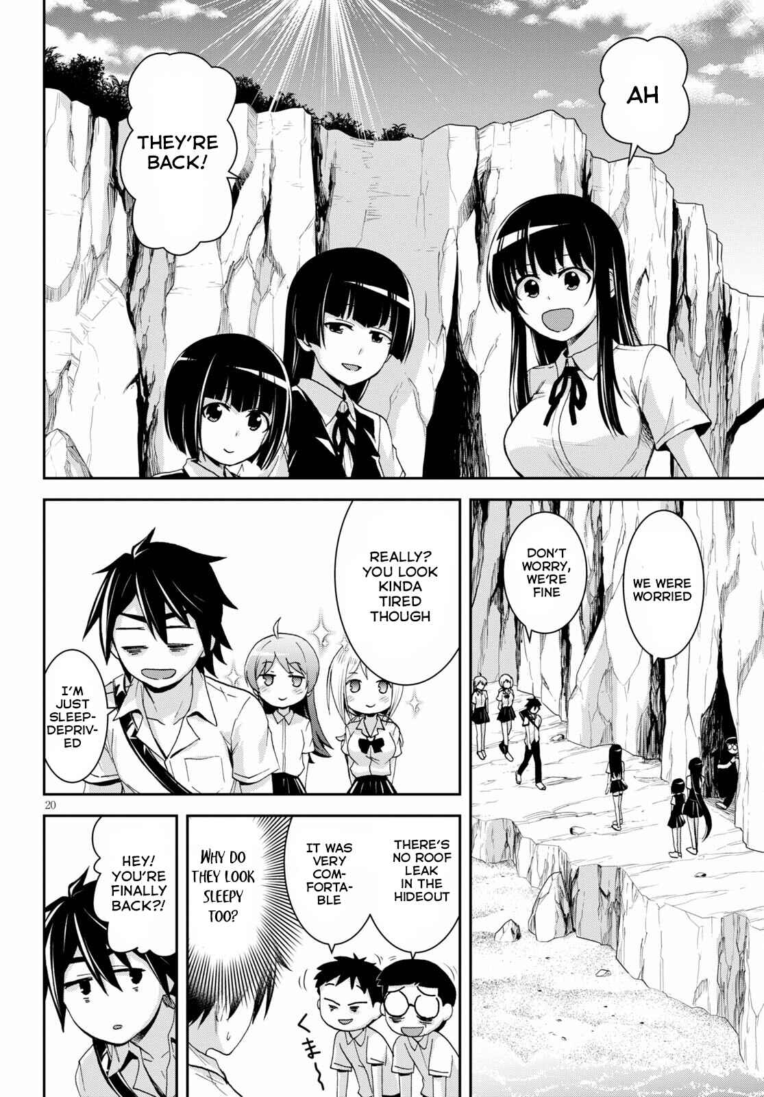 Isekai Yurutto Survival Seikatsu ~Gakkou no Minna to Isekai no Mujintou ni Tenishitakedo Ore Dake Rakushou desu~ Chapter 14 - Page 21