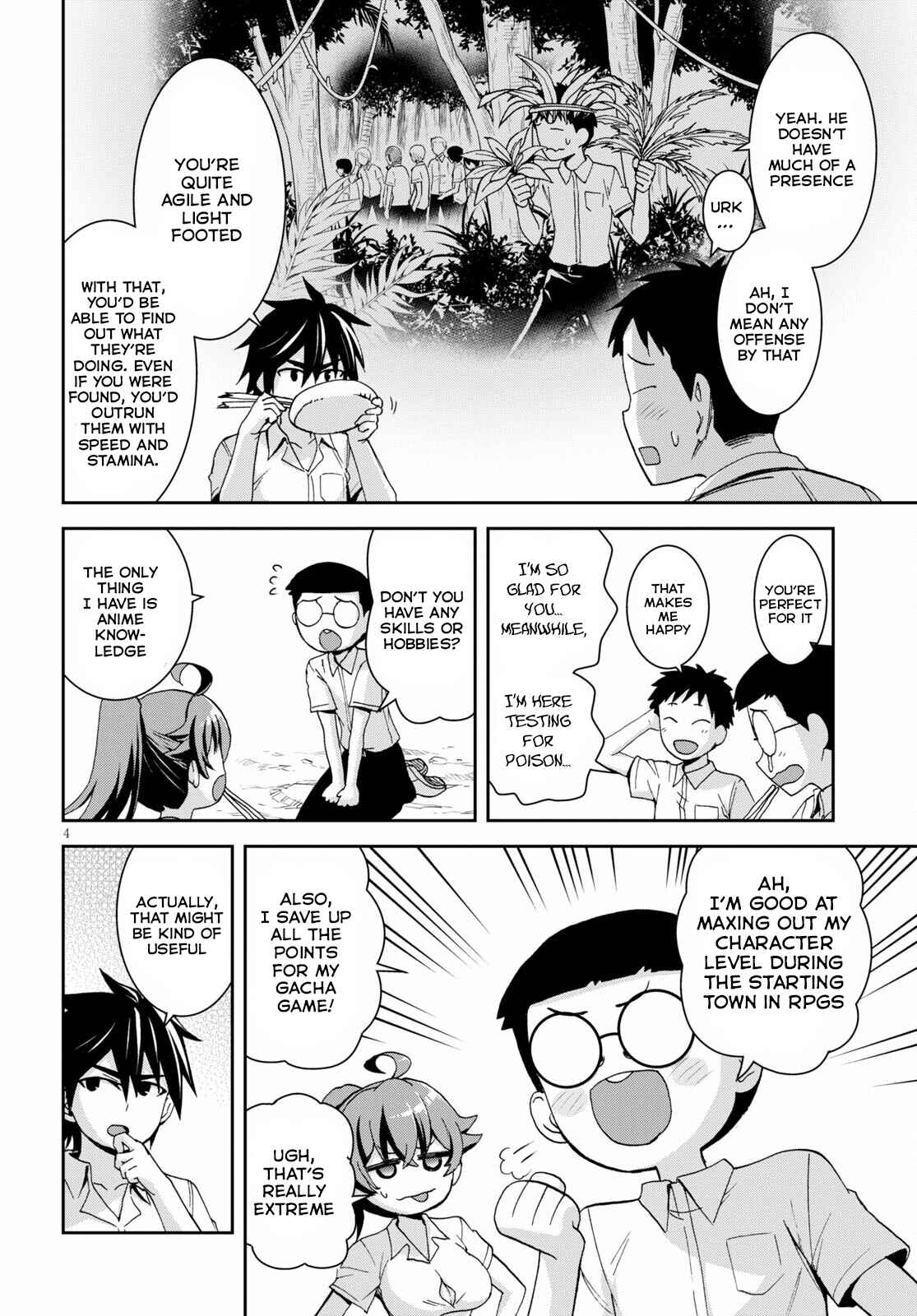 Isekai Yurutto Survival Seikatsu ~Gakkou no Minna to Isekai no Mujintou ni Tenishitakedo Ore Dake Rakushou desu~ Chapter 14 - Page 5