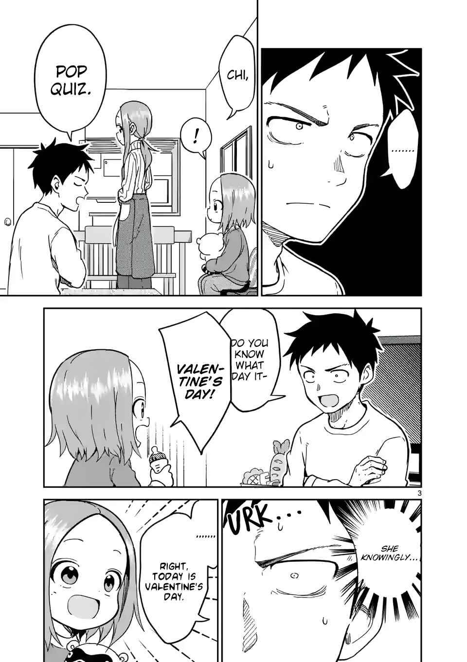 Karakai Jouzu no (Moto) Takagi-san Chapter 216 - Page 3