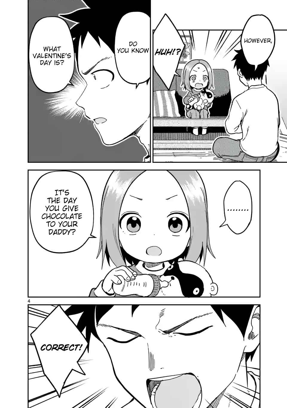 Karakai Jouzu no (Moto) Takagi-san Chapter 216 - Page 4