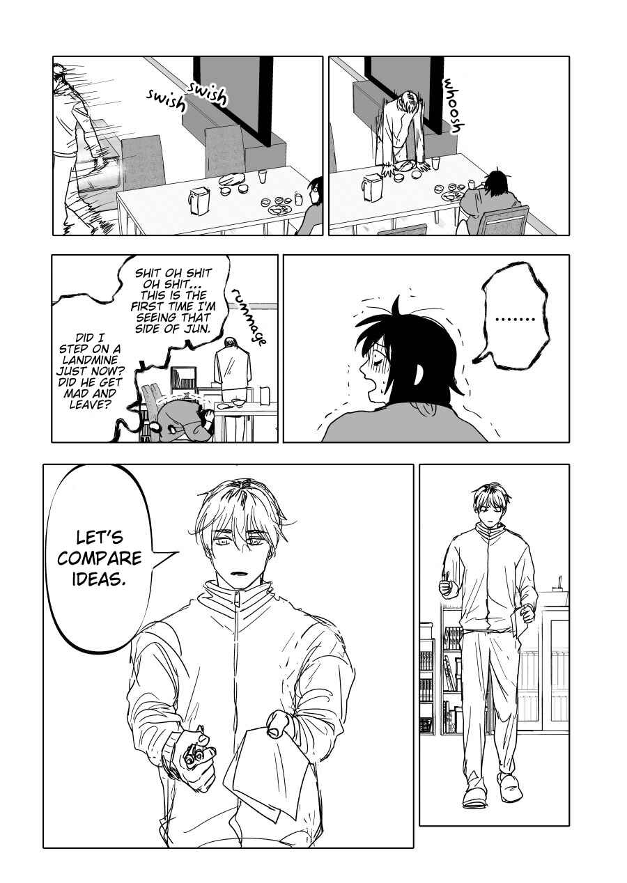 Urekko Mangaka x Utsubyou Mangaka Chapter 19 - Page 15