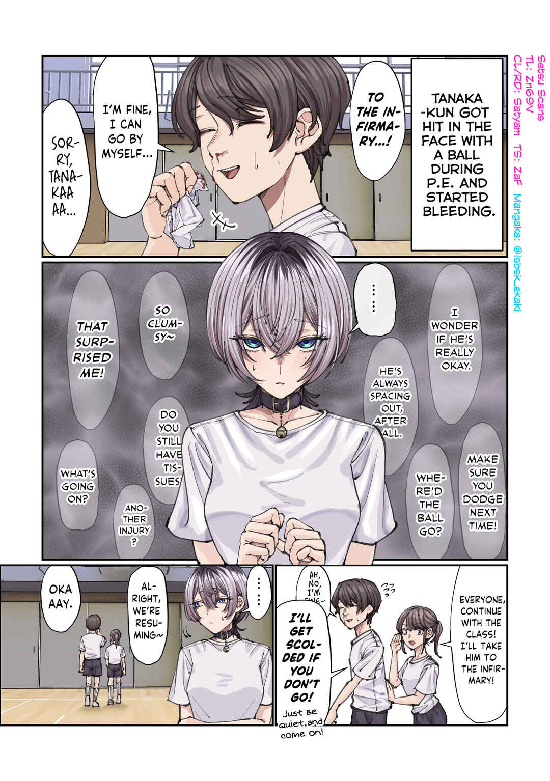 Gakkou de Guuzen Onnanoko no "Himitsu" o Shitte Shimatta Ohanashi Chapter 9 - Page 1