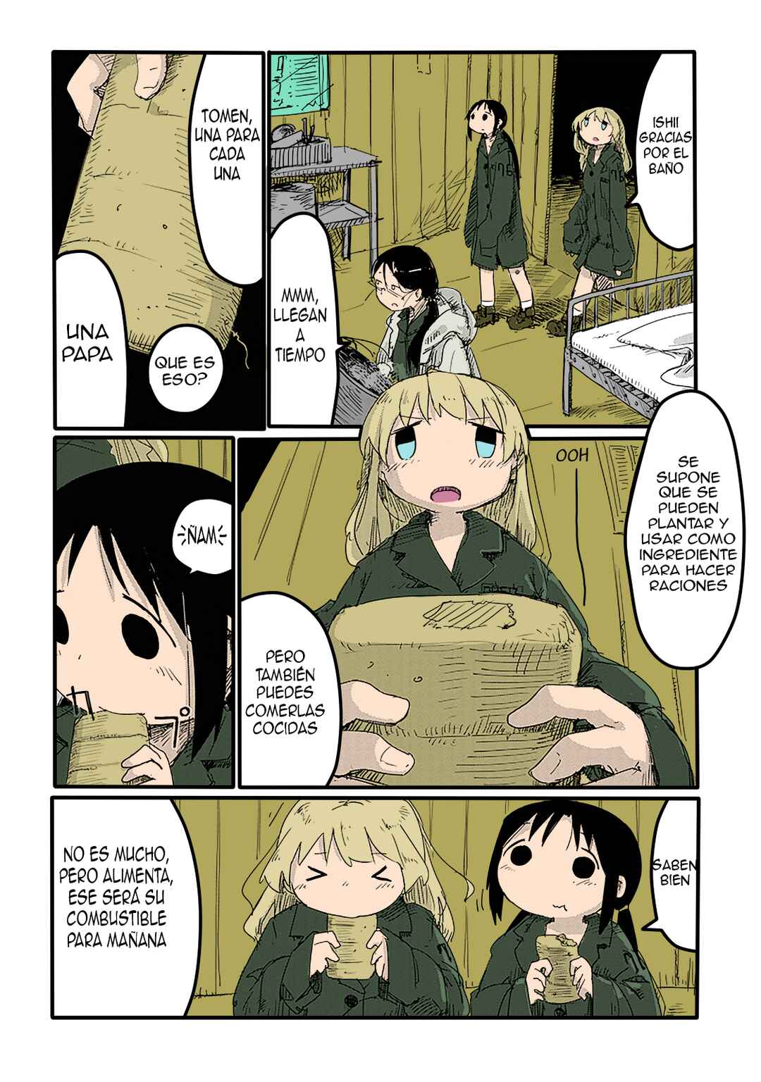 Shoujo Shuumatsu Ryokou (Fan Colored) Chapter 13 - Page 10