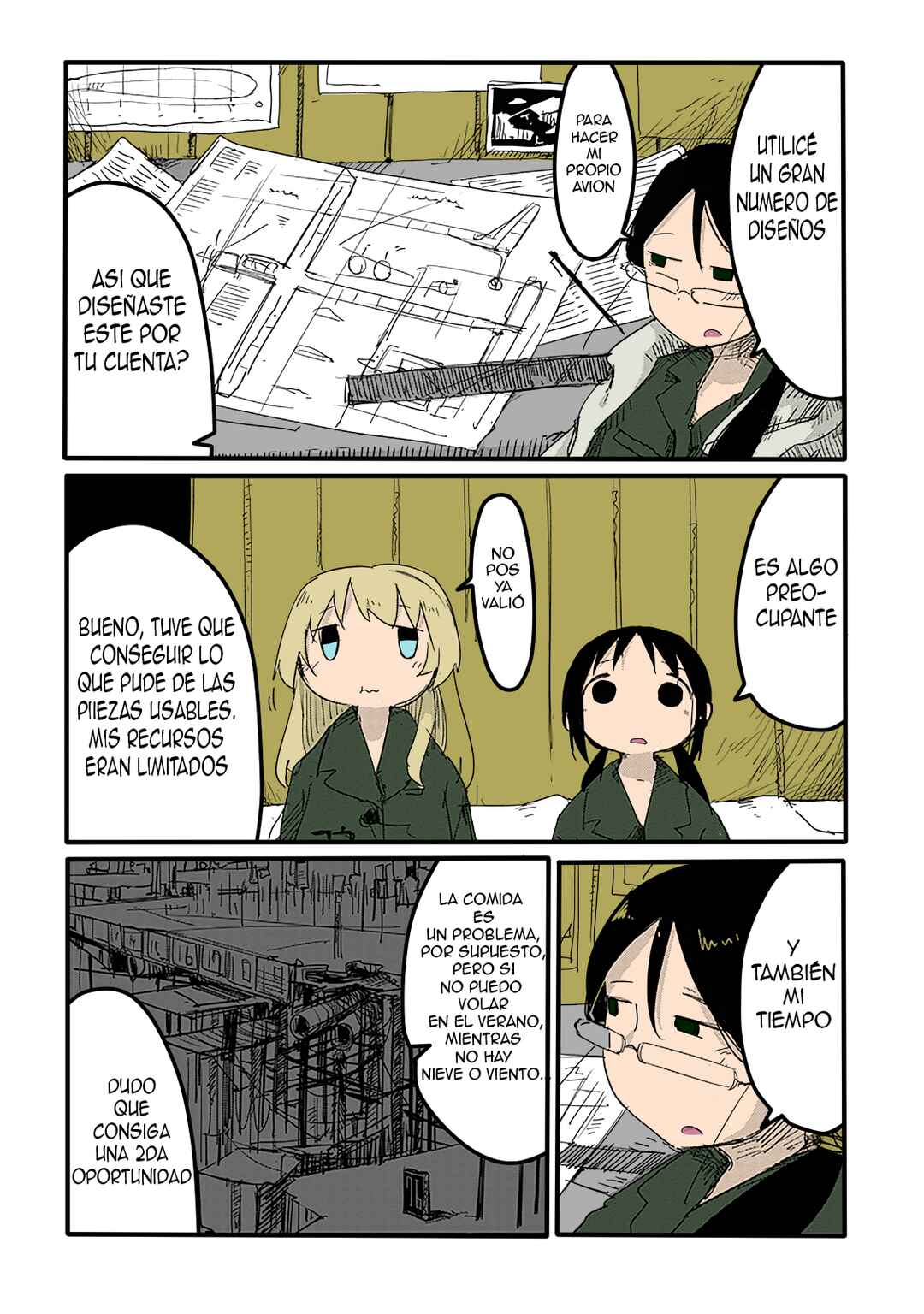 Shoujo Shuumatsu Ryokou (Fan Colored) Chapter 13 - Page 13