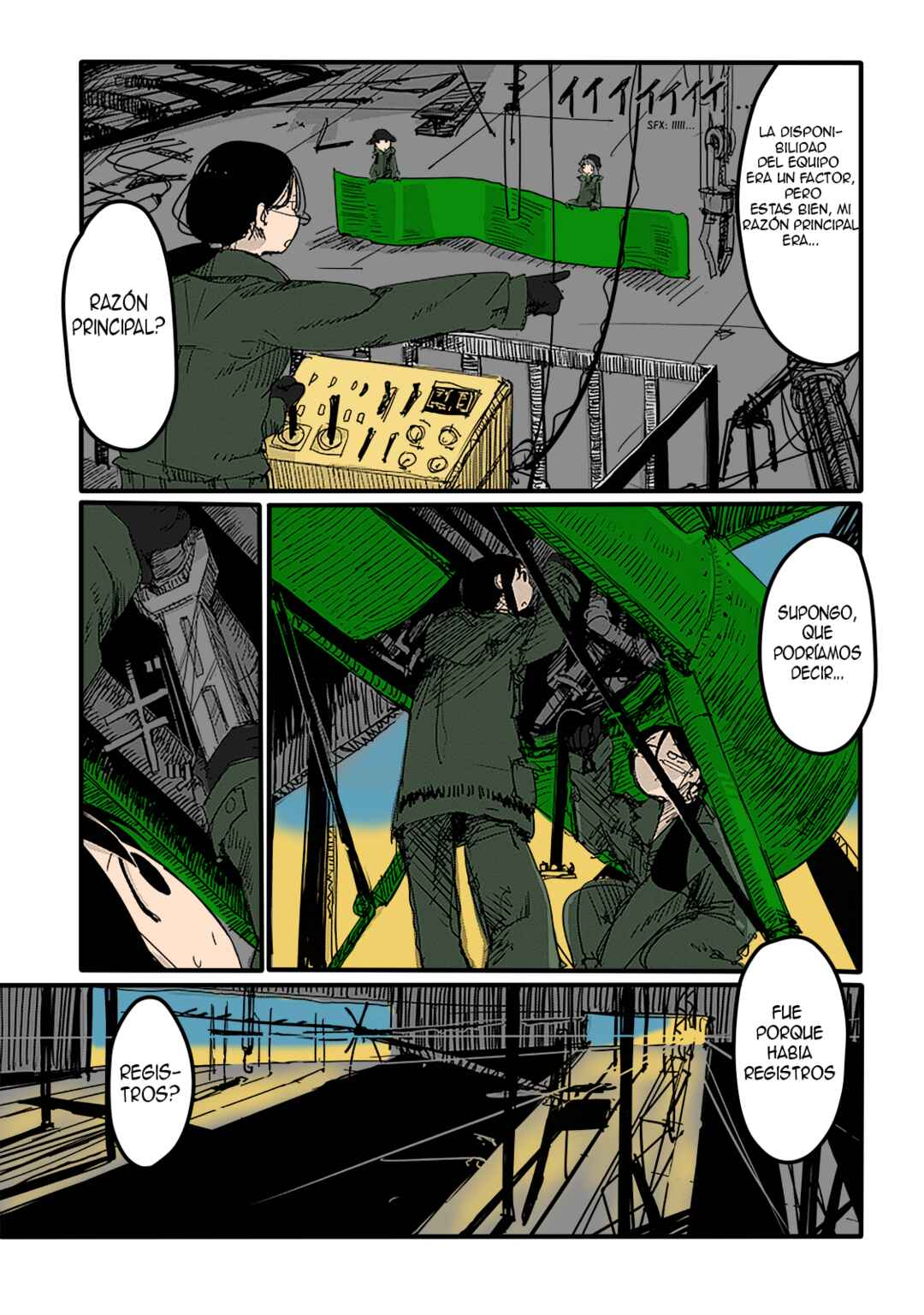 Shoujo Shuumatsu Ryokou (Fan Colored) Chapter 13 - Page 7
