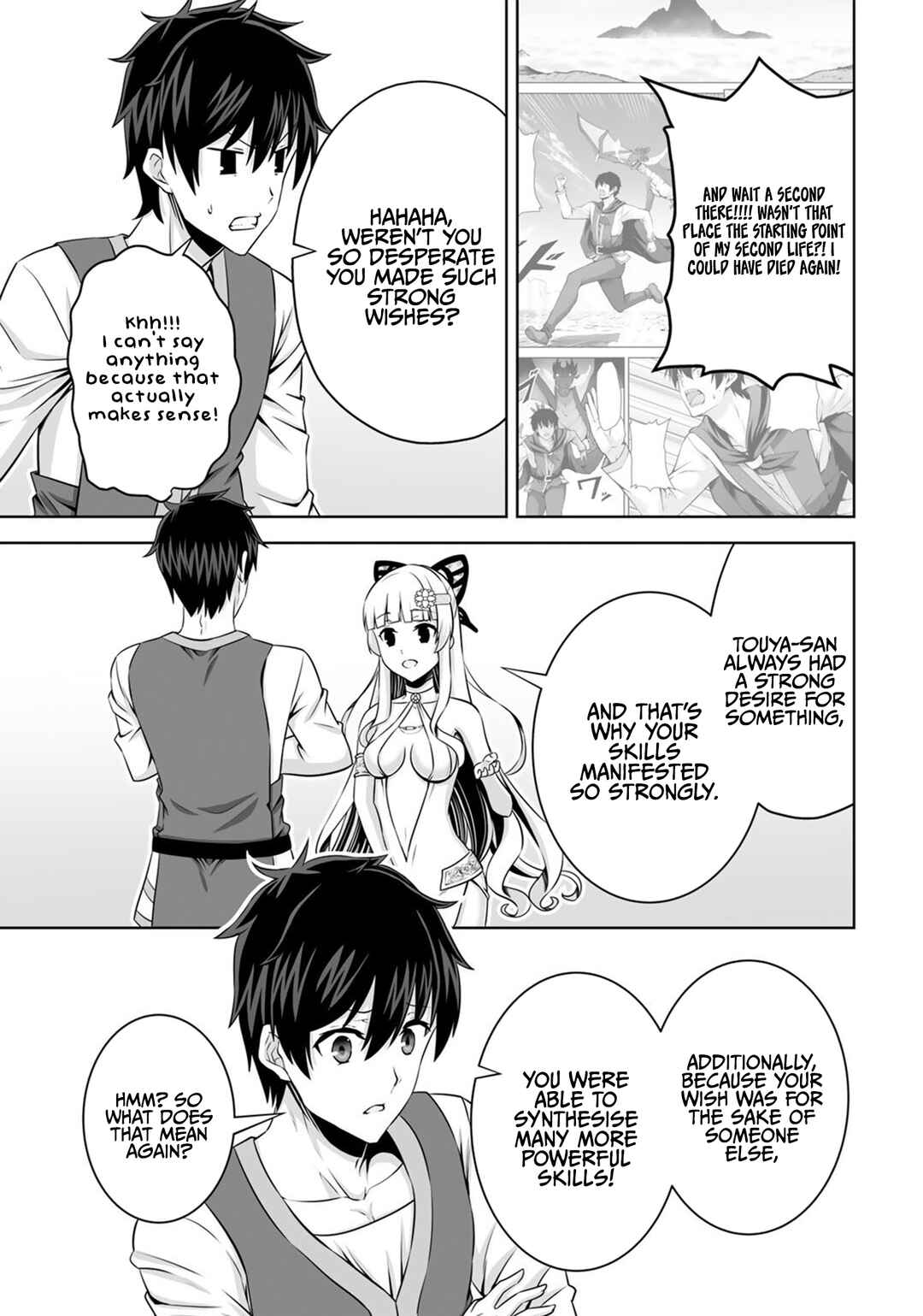 Kami no Techigai de Shindara Zumi de Isekai ni Hourikomare Mashita Chapter 31 - Page 8
