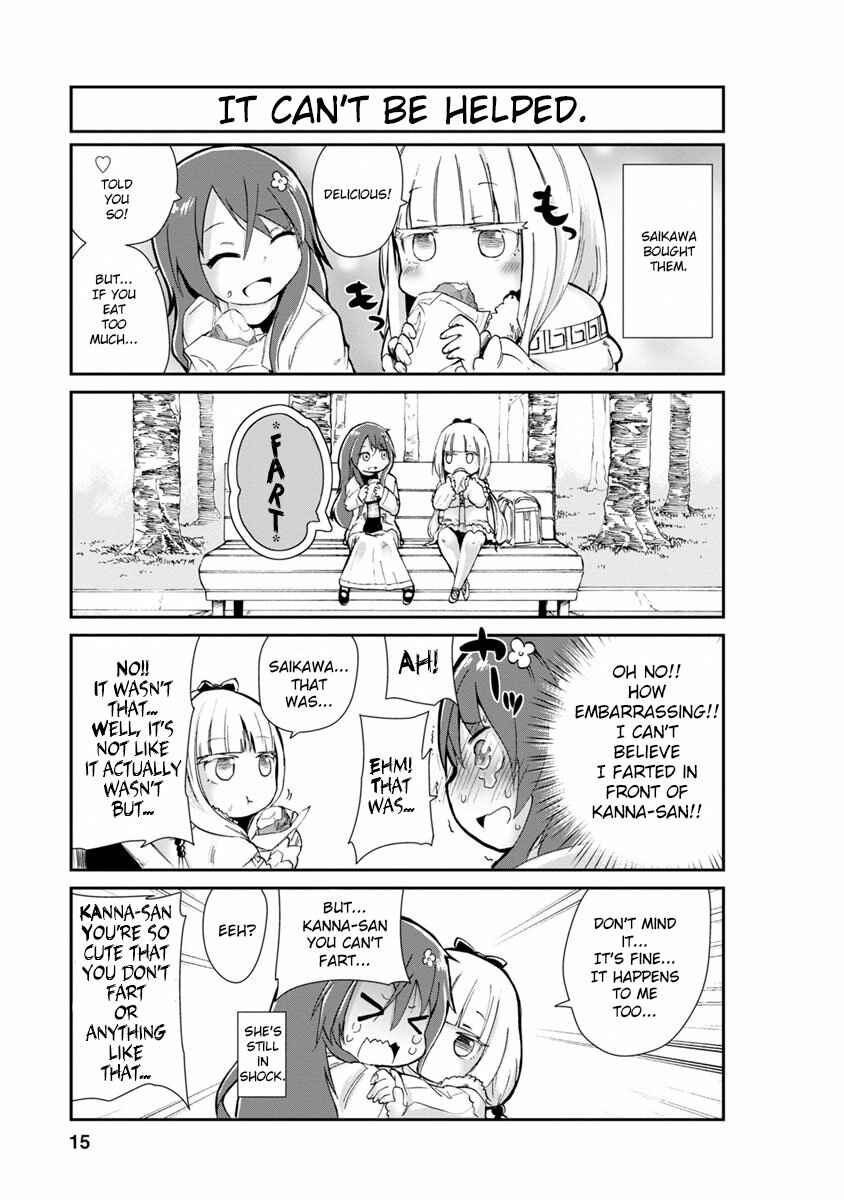 Kobayashi-san Chi no Maid Dragon - Kanna no Nichijou Chapter 1 - Page 15