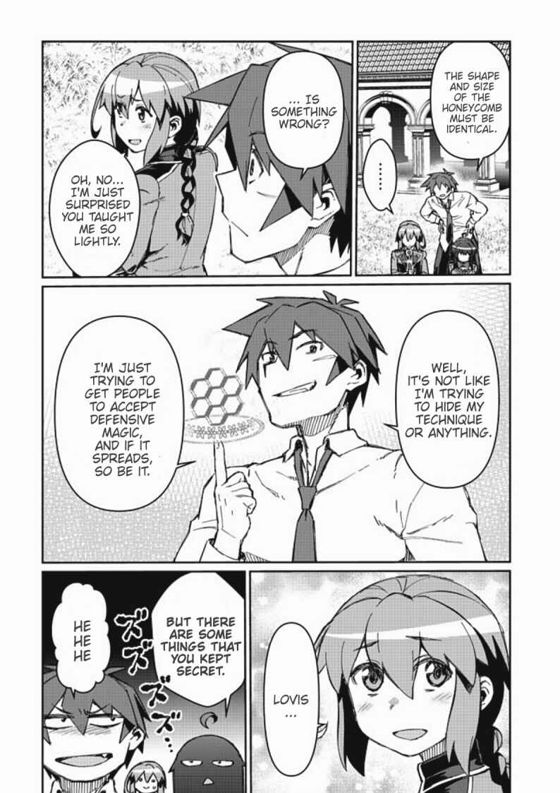 Daikenja no Manadeshi ~Bougyo Mahou no Susume~ Chapter 9.1 - Page 14