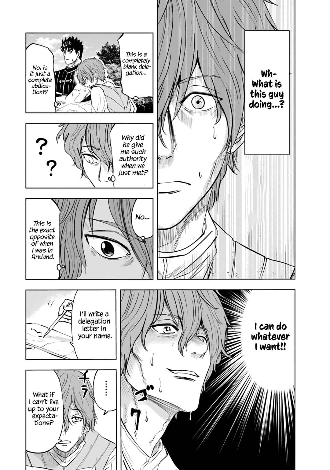 Oukoku e Tsuzuku Michi - Dorei Kenshi no Nariagari Harem Life Chapter 62 - Page 9