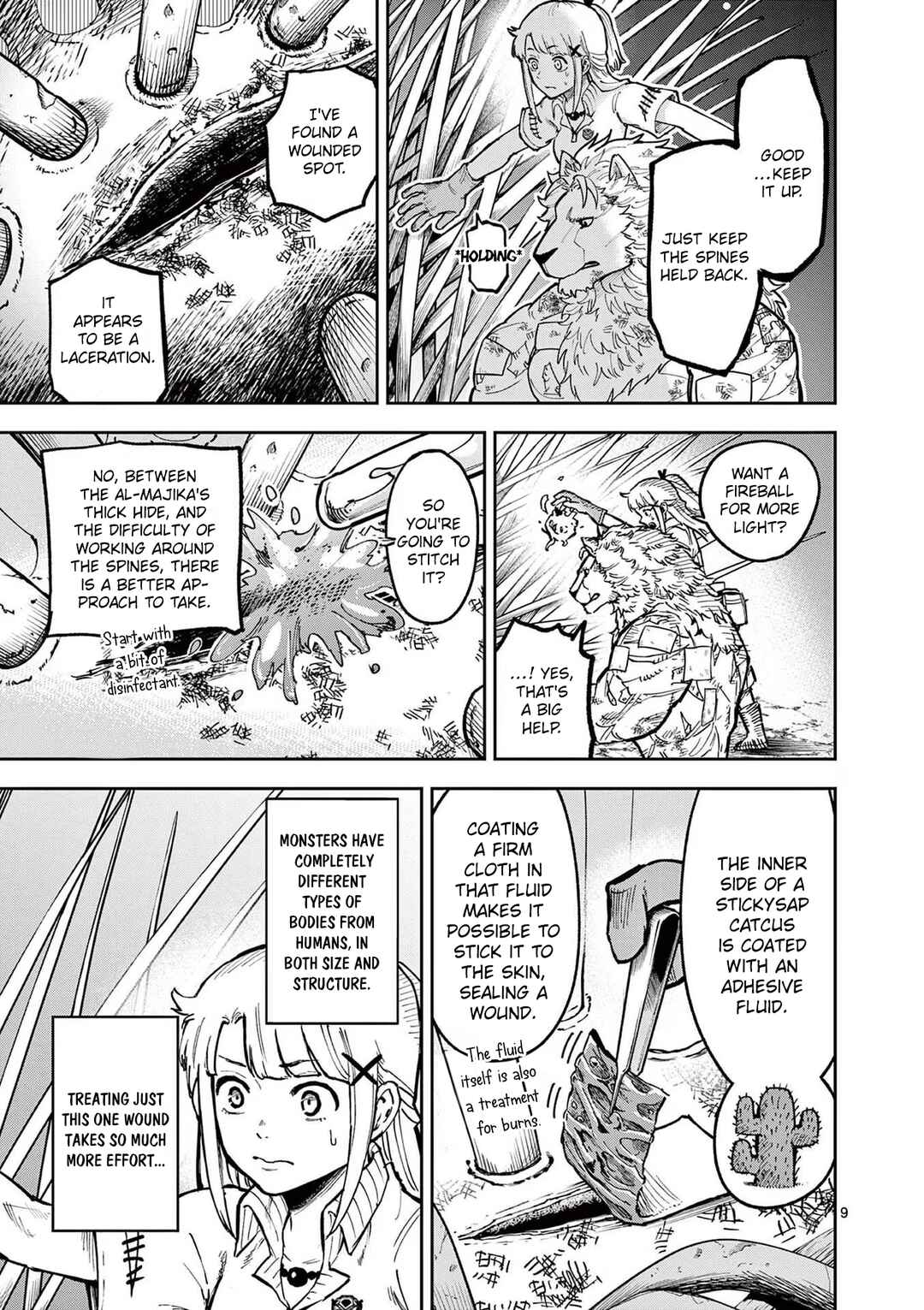 Juuou to Yakusou Chapter 6 - Page 9