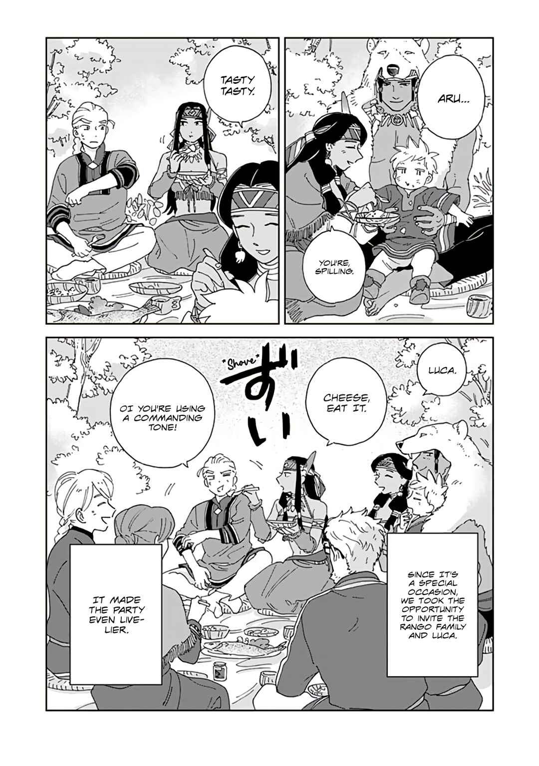 Hokuo Kizoku to Moukinzuma no Yukiguni Karigurashi Chapter 100 - Page 2