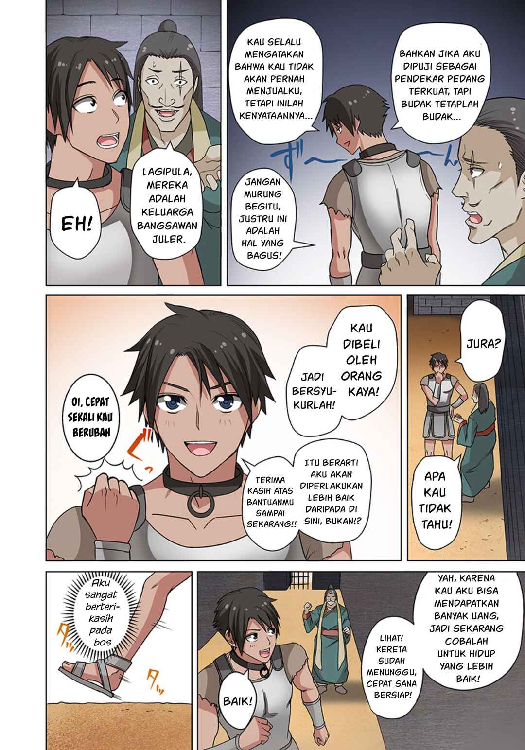 Dorei Senshi no Isekai Taneuma Seikatsu ~Mahou mo Bujutsu mo Saikyou Dashi Harem made!?~ Chapter 1 - Page 9