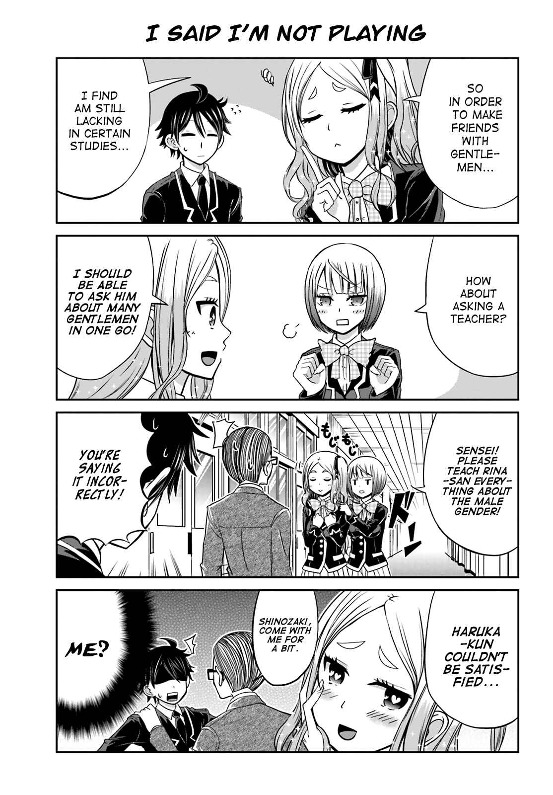 Boku no Kanojo ga Majime Sugiru Shojo Bitch na Ken Chapter 9 - Page 3