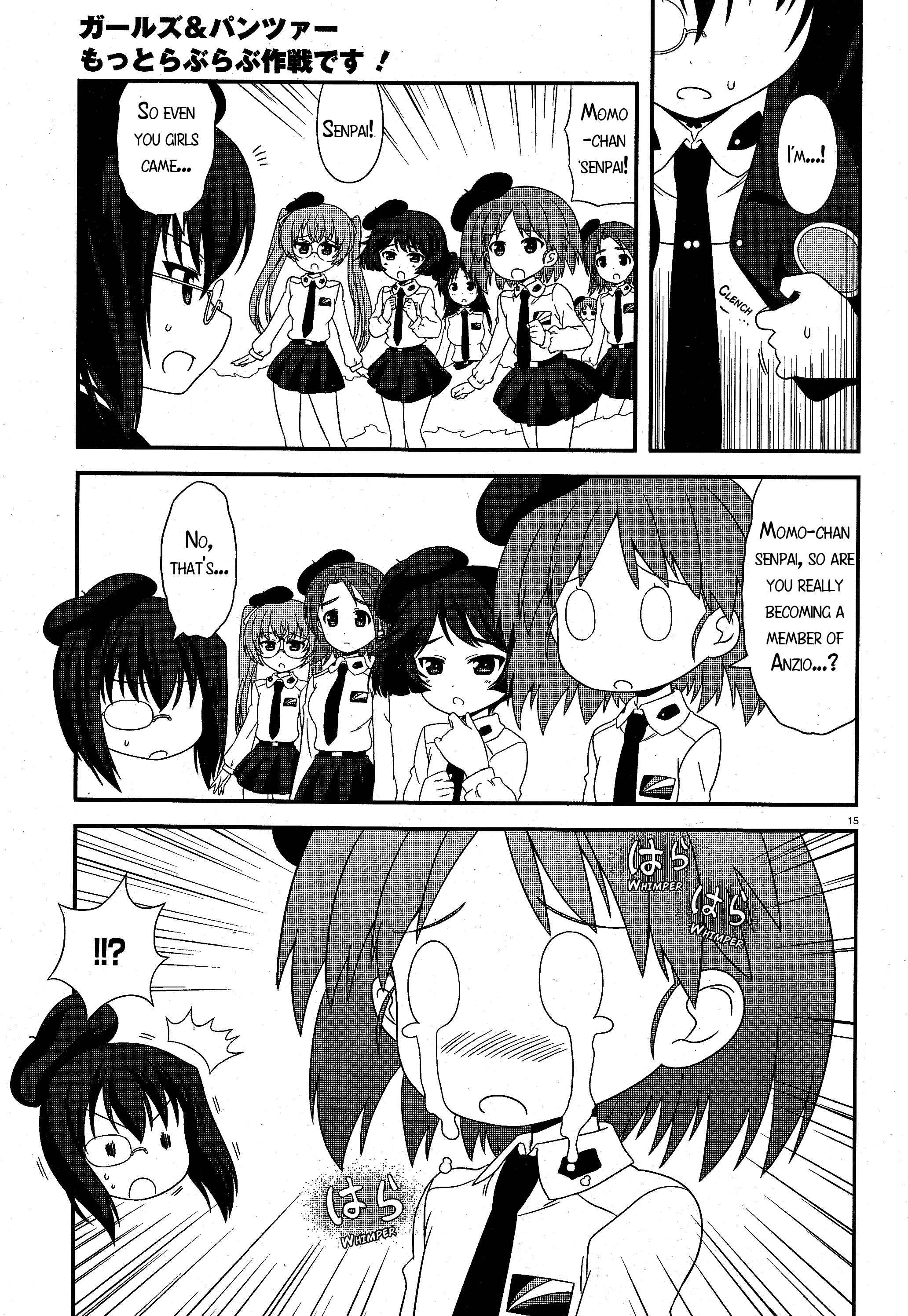 GIRLS und PANZER - Motto Love Love Sakusen desu! Chapter 17 - Page 15