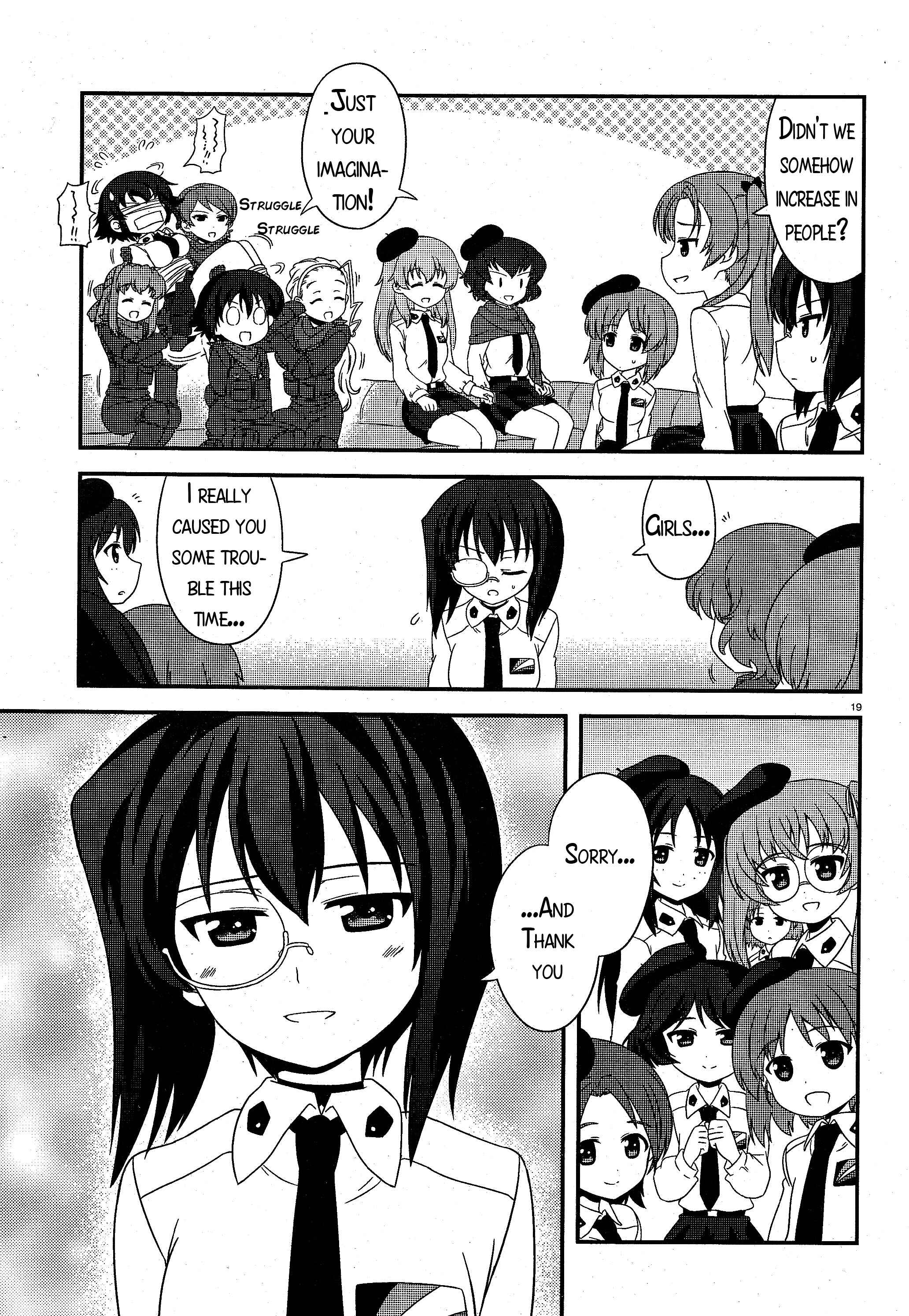 GIRLS und PANZER - Motto Love Love Sakusen desu! Chapter 17 - Page 19