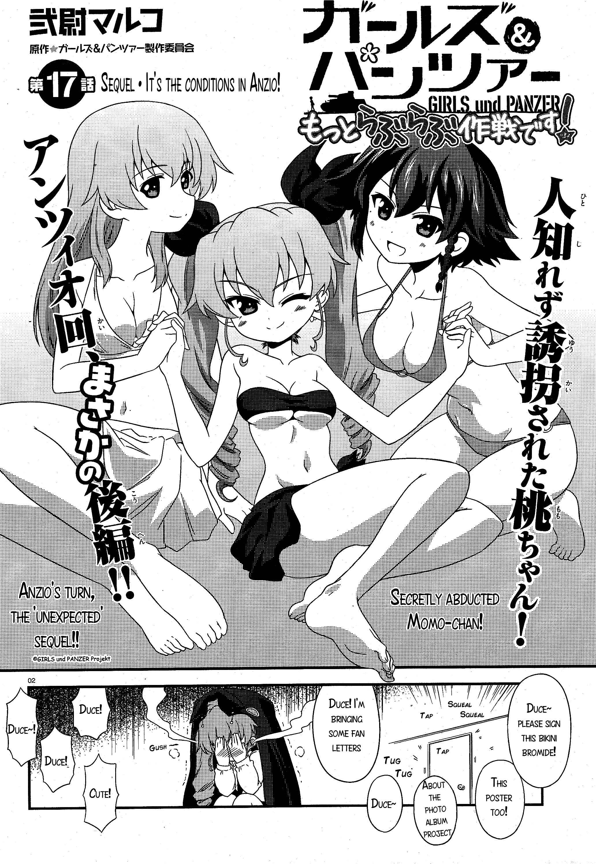 GIRLS und PANZER - Motto Love Love Sakusen desu! Chapter 17 - Page 2