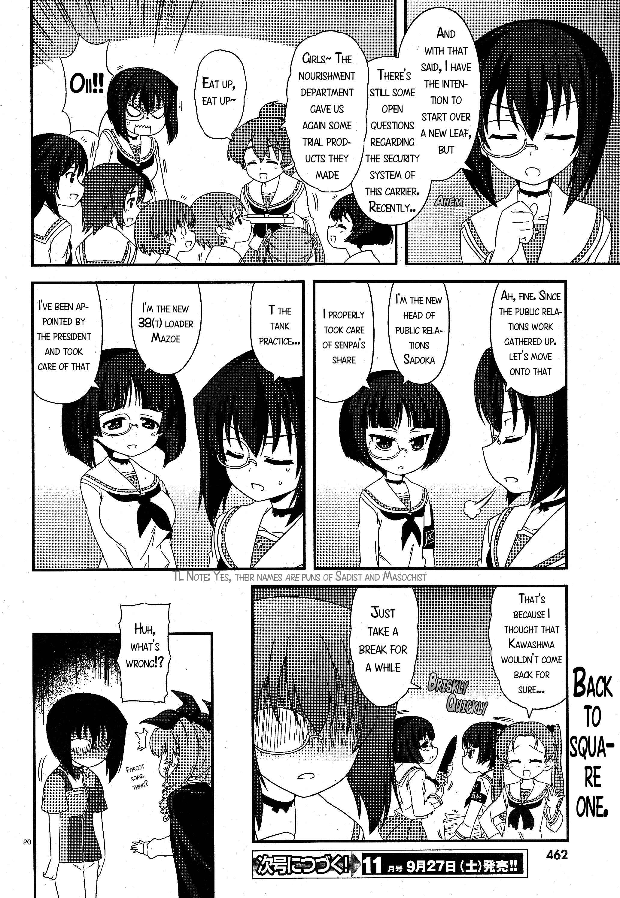 GIRLS und PANZER - Motto Love Love Sakusen desu! Chapter 17 - Page 20