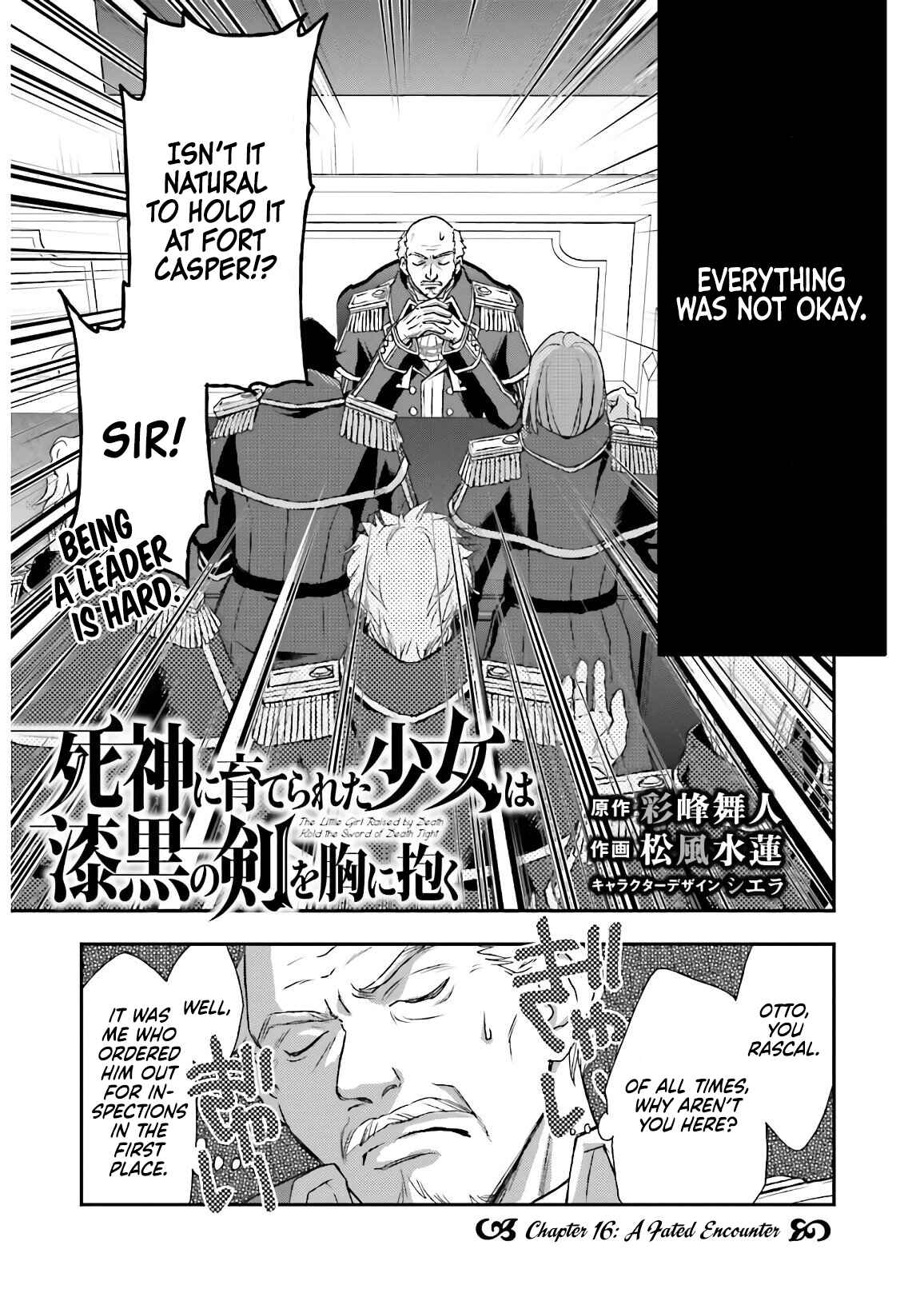 Shinigami ni Sodaterareta Shoujo wa Shikkoku no Tsurugi o Mune ni Idaku Chapter 16 - Page 4