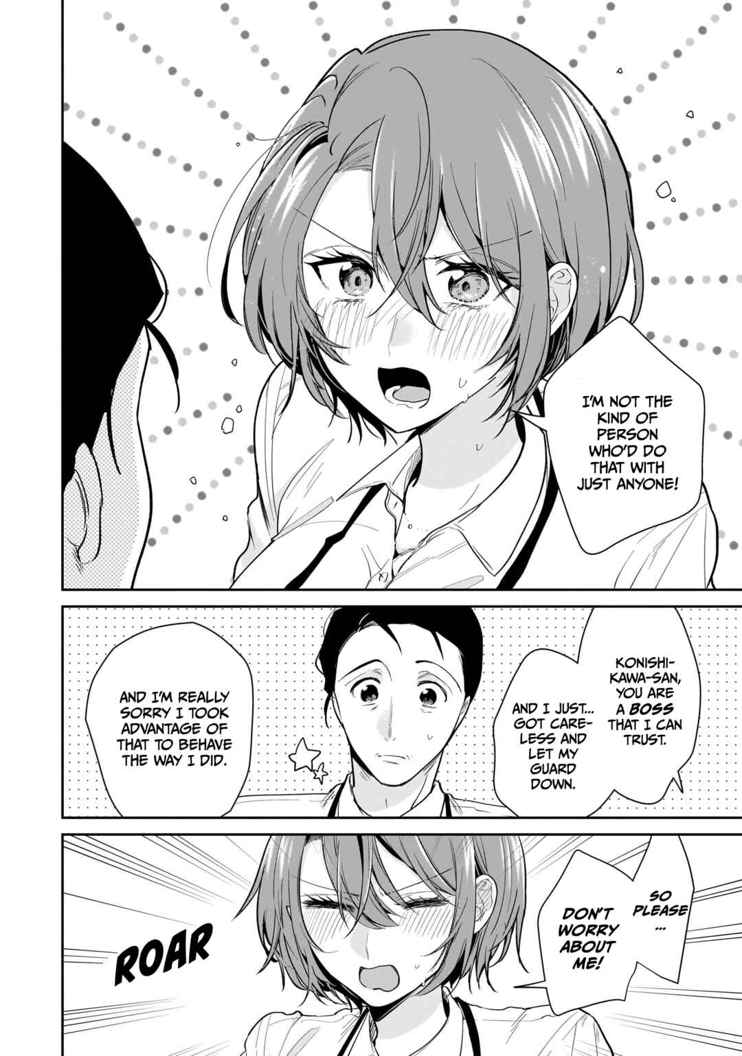 Misato-san wa Amasugi Joushi ni Chotto Kibishii Chapter 18 - Page 16