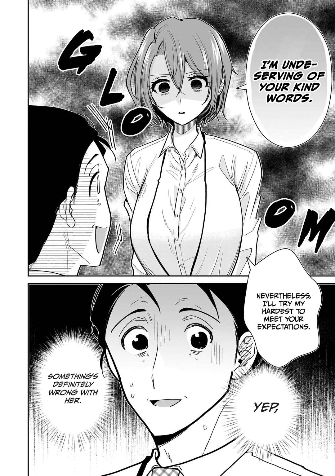 Misato-san wa Amasugi Joushi ni Chotto Kibishii Chapter 18 - Page 4