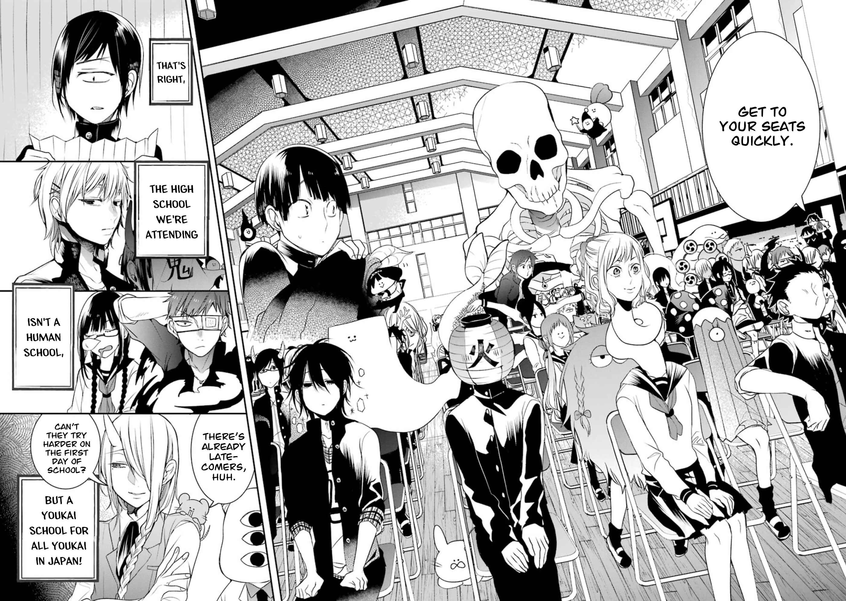 Youkai Gakkou no Seito Hajimemashita! Chapter 1 - Page 11